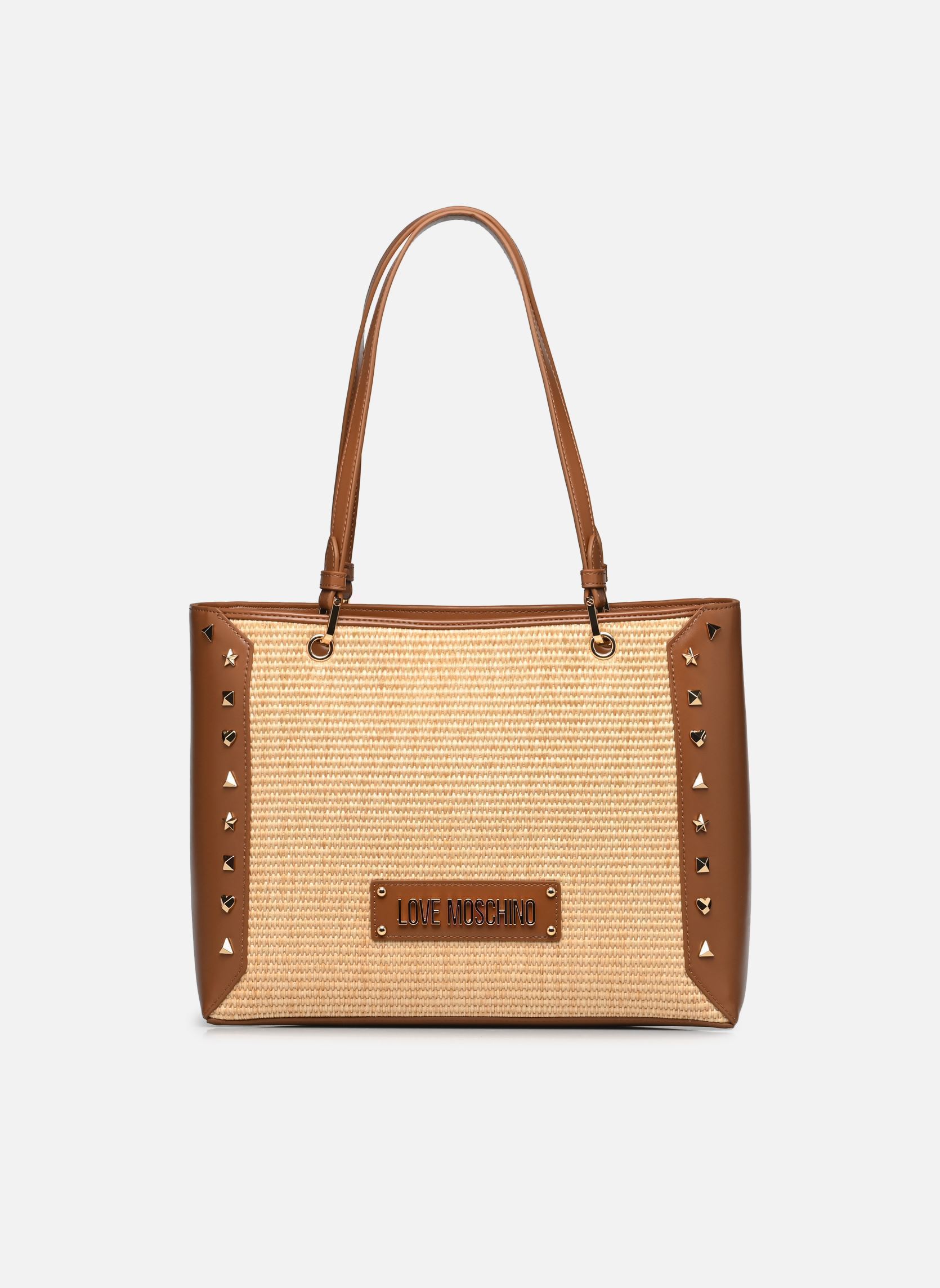 Borse a tracolla Timeless Raffia JC4274PP0M donna beige Love Moschino Borse a tracolla Timeless Raffia JC4274PP0M donna beige NATURAL/CAMEL