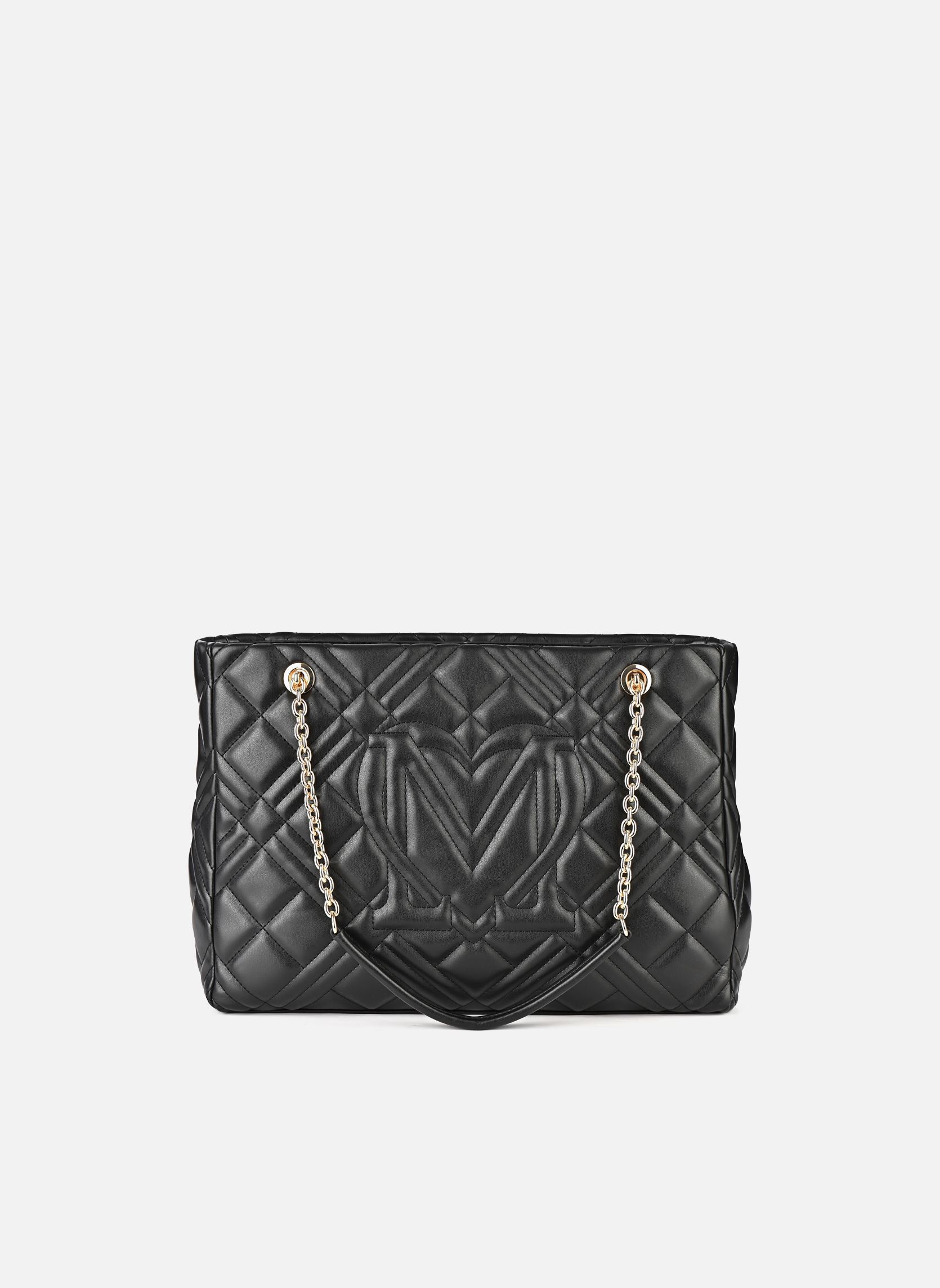 Cabas Quilted Bag JC4145PP0M femme noir Love Moschino Cabas Quilted Bag JC4145PP0M femme noir BLACK