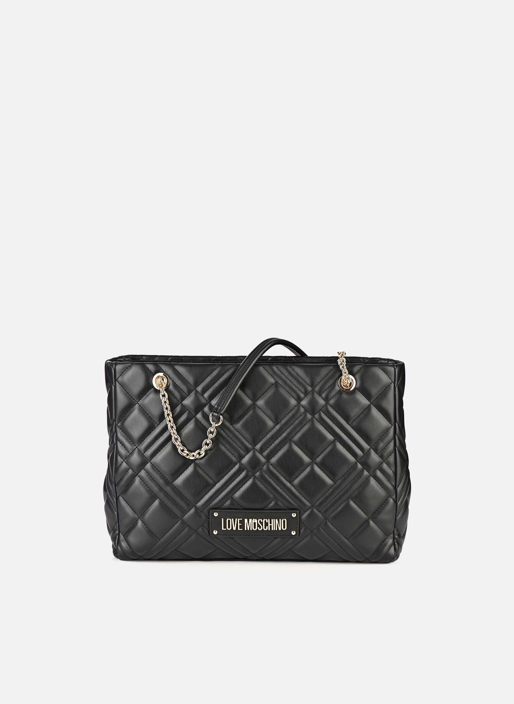Cabas Quilted Bag JC4145PP0M femme noir Love Moschino Cabas Quilted Bag JC4145PP0M femme noir BLACK