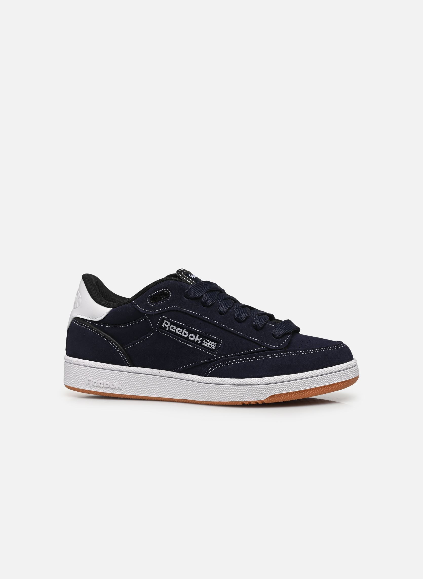 Baskets Club C Bulc Cln homme bleu Reebok Baskets Club C Bulc Cln homme bleu Vectornavy/Black/White