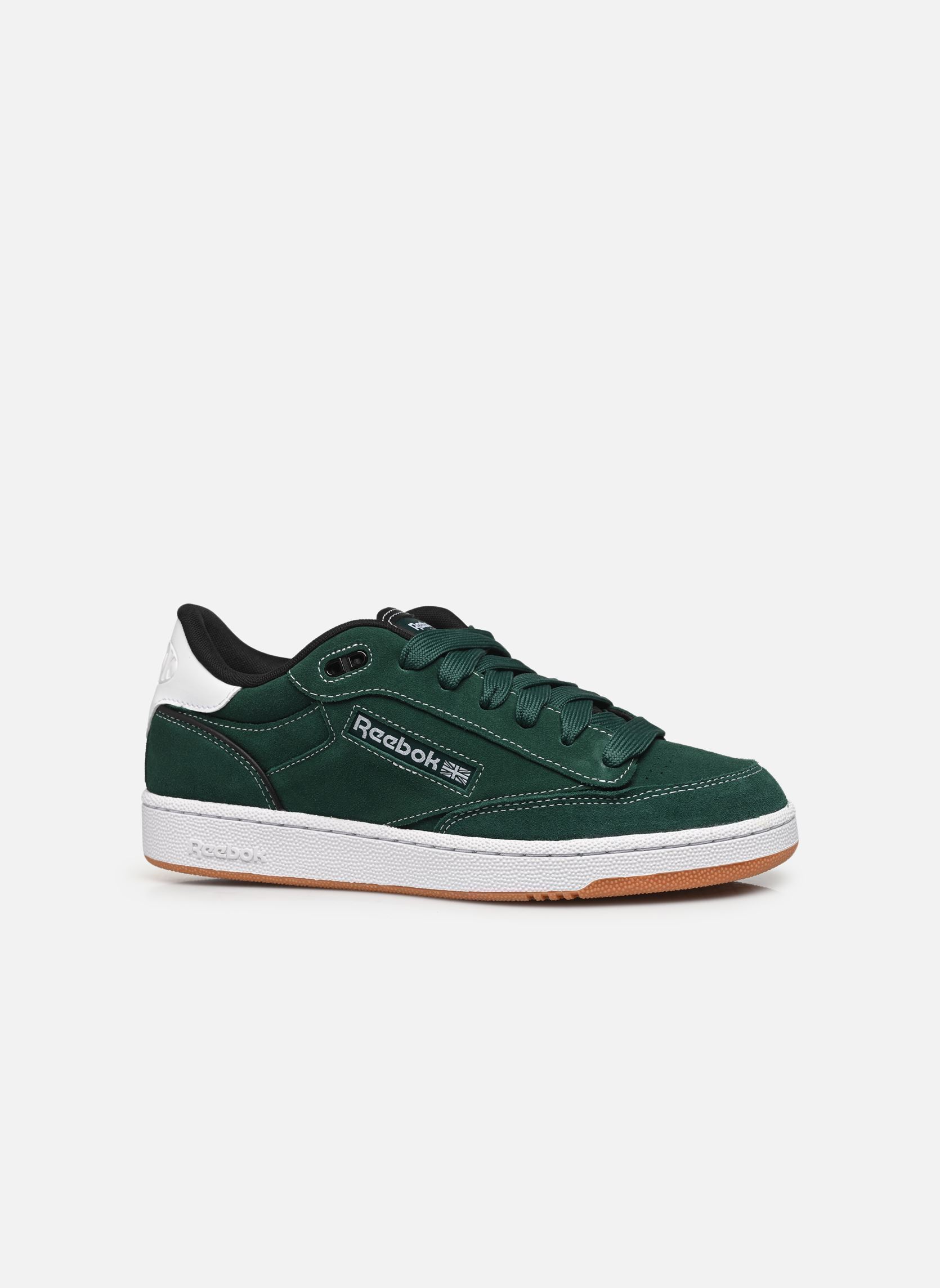 Baskets Club C Bulc Cln homme vert Reebok Baskets Club C Bulc Cln homme vert Darkgreen/Black/White
