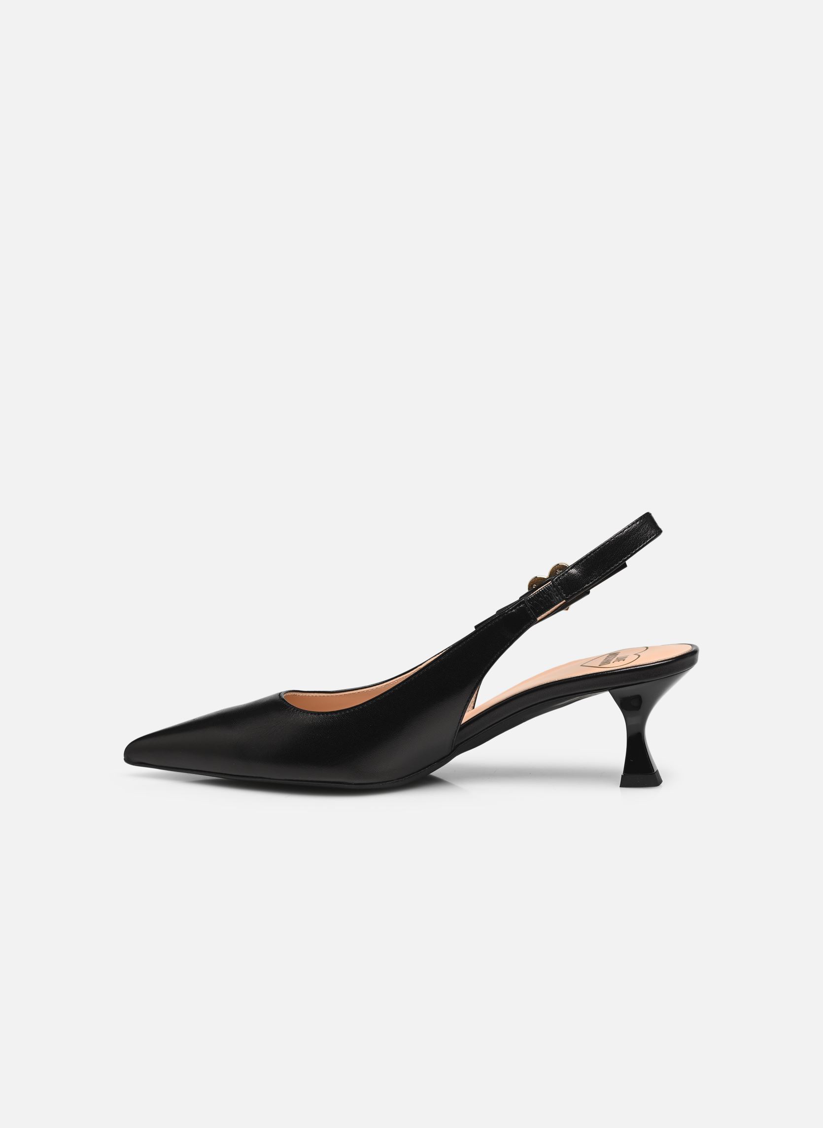 Pumps mit Riemchen Heart Sculpture JA10155G0M damen schwarz Love Moschino Pumps mit Riemchen Heart Sculpture JA10155G0M damen schwarz BLACK