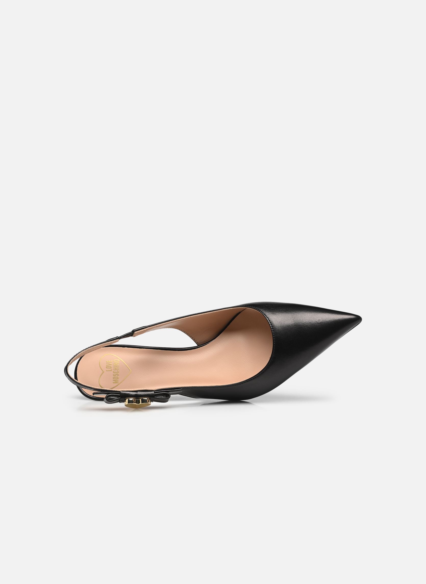 Pumps mit Riemchen Heart Sculpture JA10155G0M damen schwarz Love Moschino Pumps mit Riemchen Heart Sculpture JA10155G0M damen schwarz BLACK