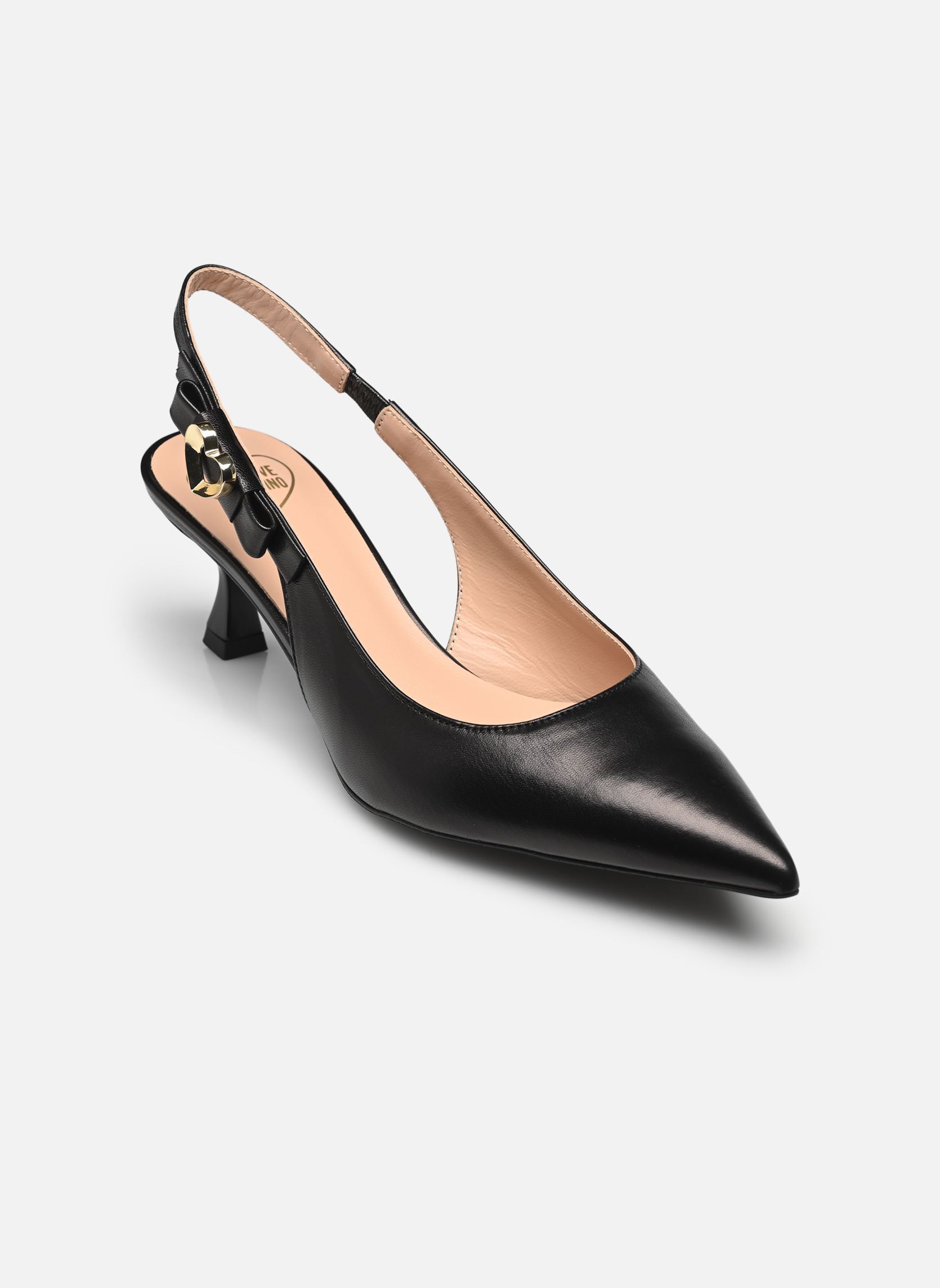 Pumps mit Riemchen Heart Sculpture JA10155G0M damen schwarz Love Moschino Pumps mit Riemchen Heart Sculpture JA10155G0M damen schwarz BLACK