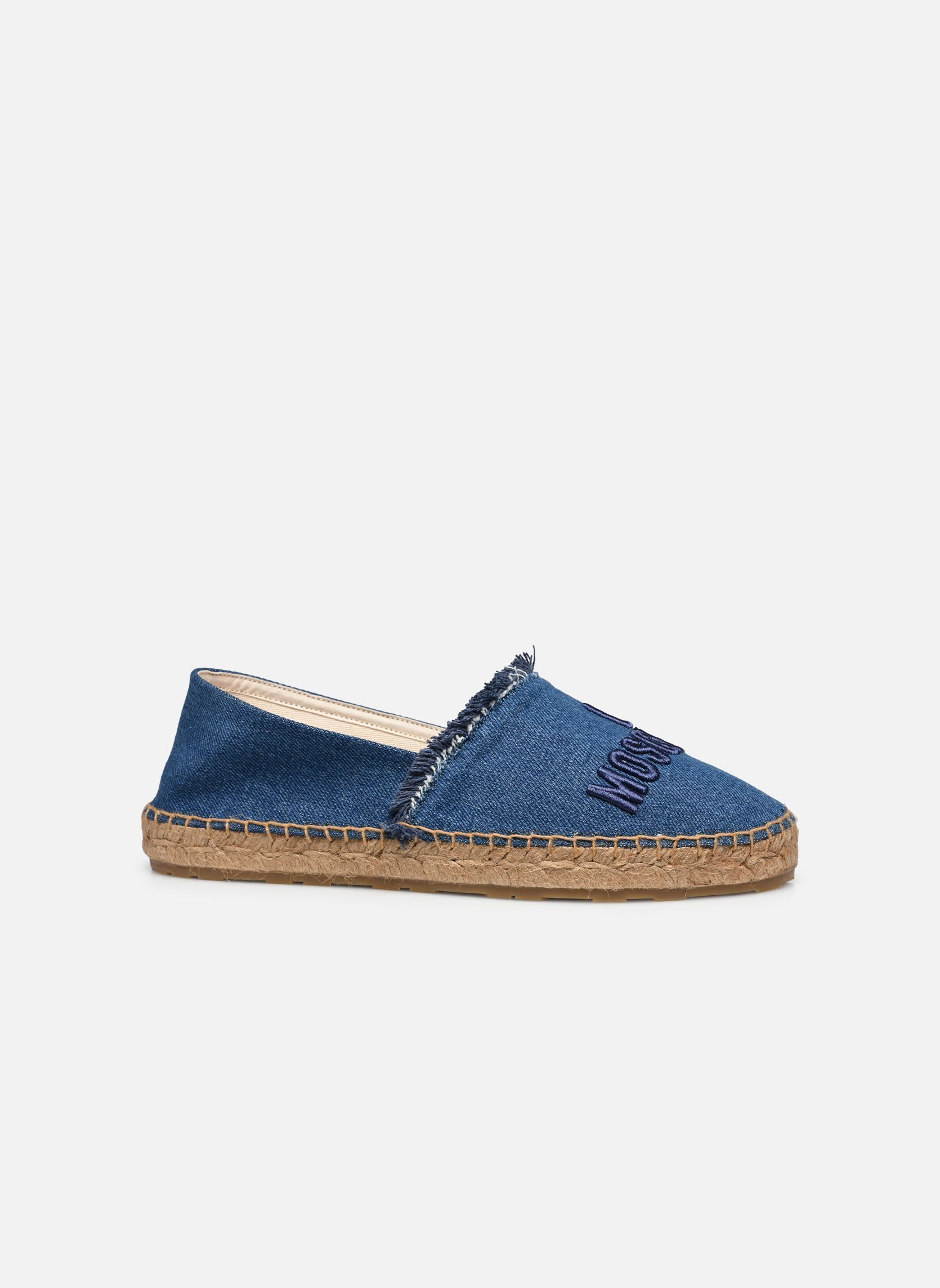 Platte espadrilles Love Moschino Rope JA10262G0M dames blauw Love Moschino Platte espadrilles Love Moschino Rope JA10262G0M dames blauw LIGHT BLUE