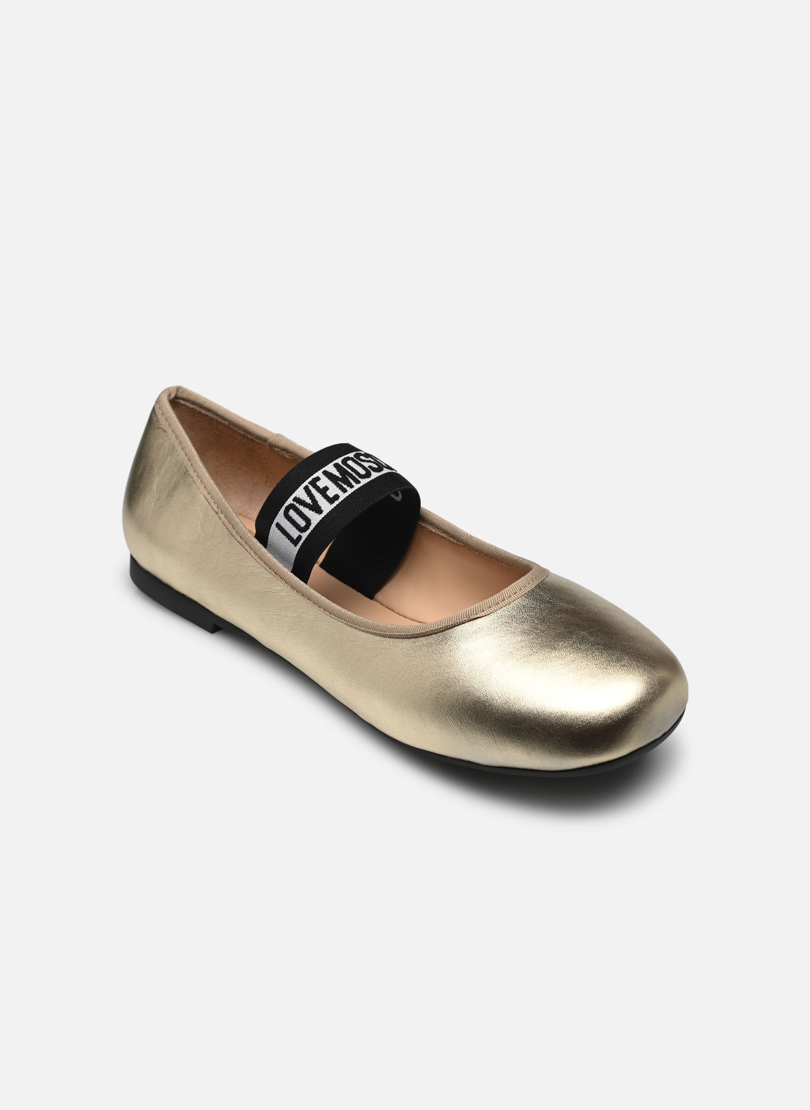 Scarpe da cerimonia Ballet Love JA11071G0M donna oro e bronzo Love Moschino Scarpe da cerimonia Ballet Love JA11071G0M donna oro e bronzo PLATINUM