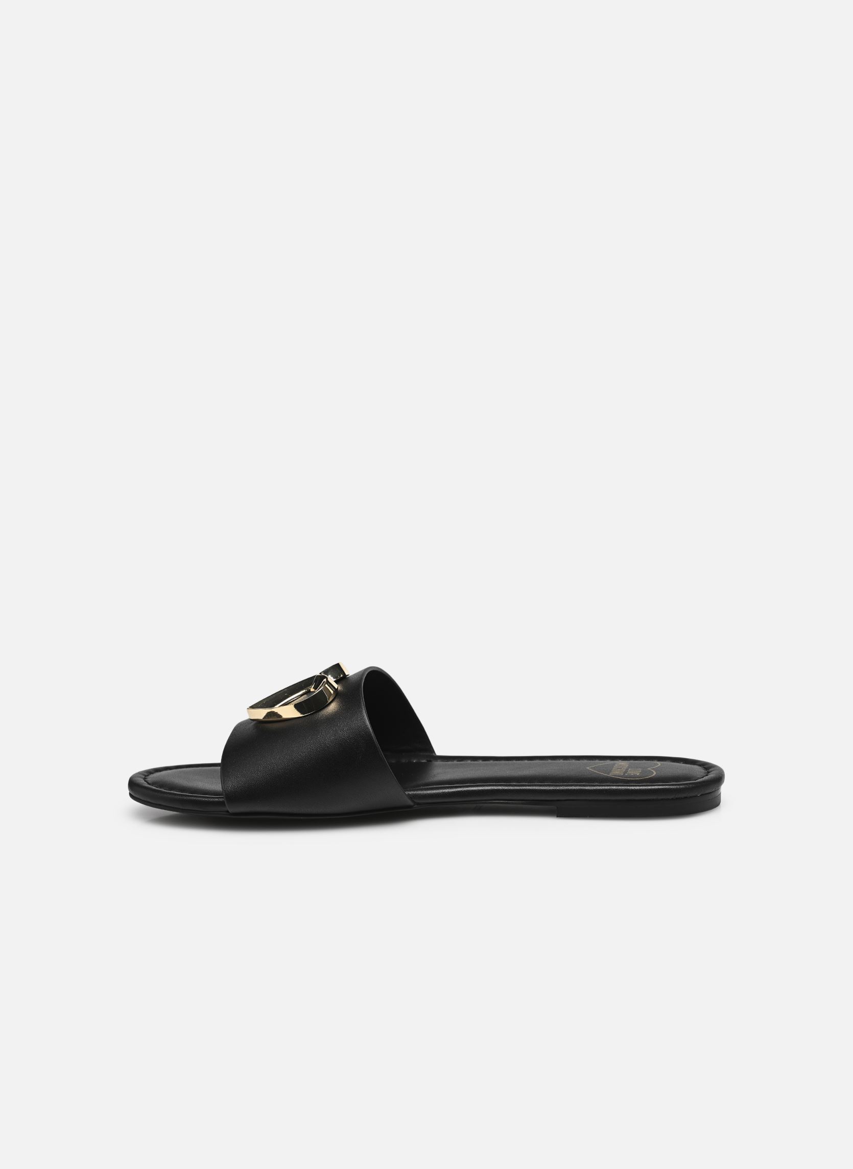 Pantoletten und Clogs Heart Sculpture JA28161G0M damen schwarz Love Moschino Pantoletten und Clogs Heart Sculpture JA28161G0M damen schwarz BLACK