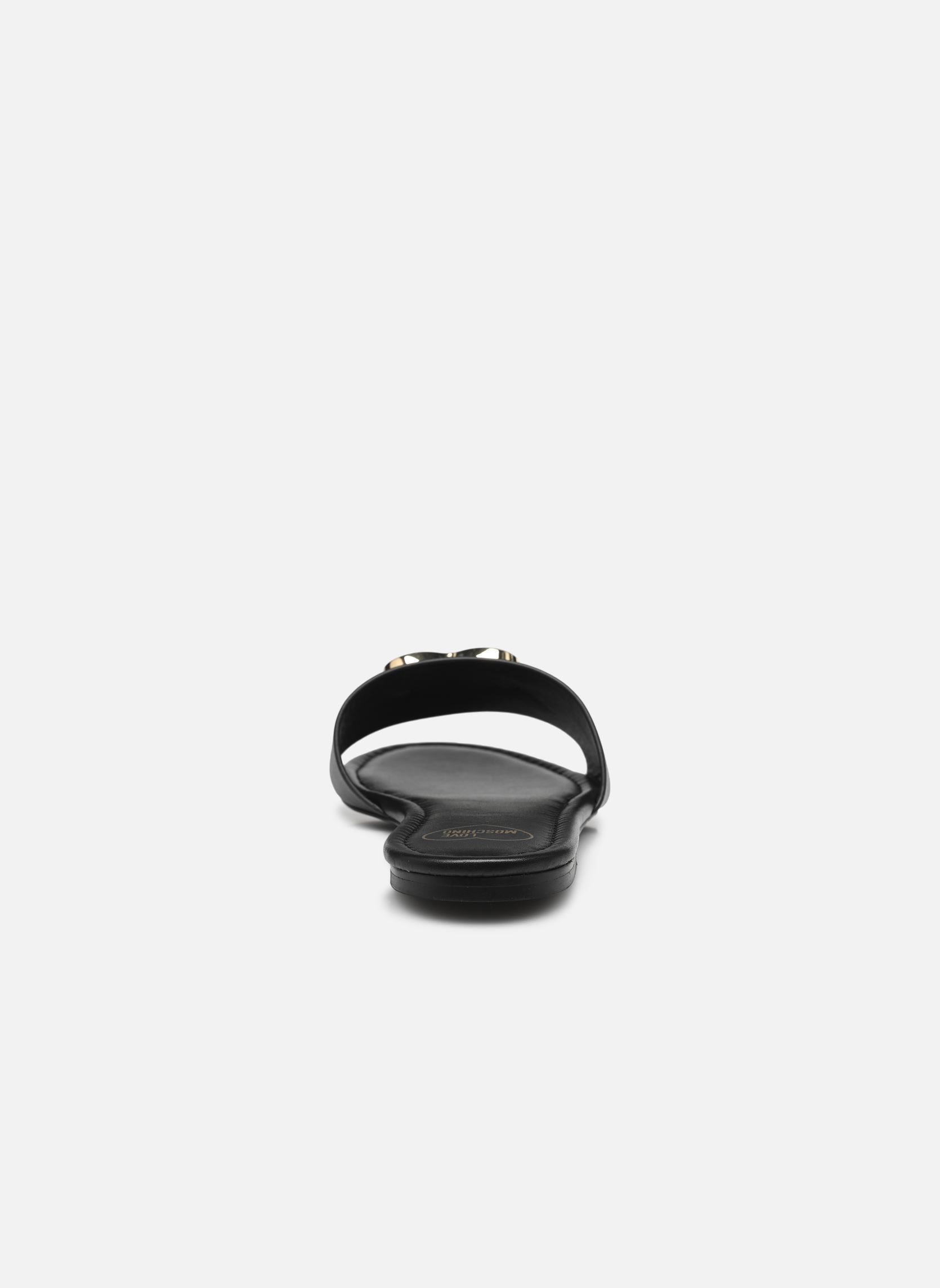 Pantoletten und Clogs Heart Sculpture JA28161G0M damen schwarz Love Moschino Pantoletten und Clogs Heart Sculpture JA28161G0M damen schwarz BLACK