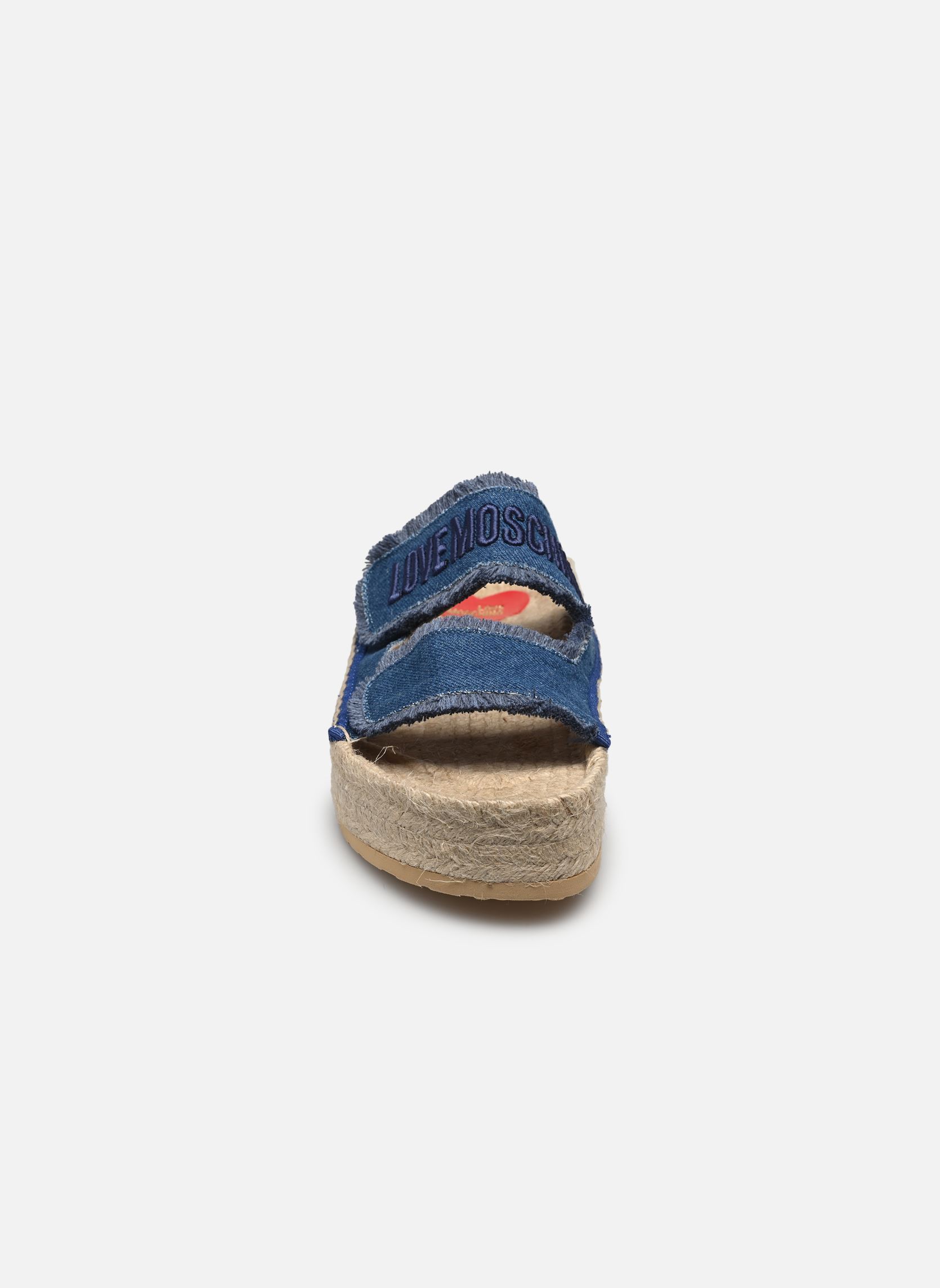 Pantoletten und Clogs Love Moschino Rope JA28383G0M damen blau Love Moschino Pantoletten und Clogs Love Moschino Rope JA28383G0M damen blau LIGHT BLUE