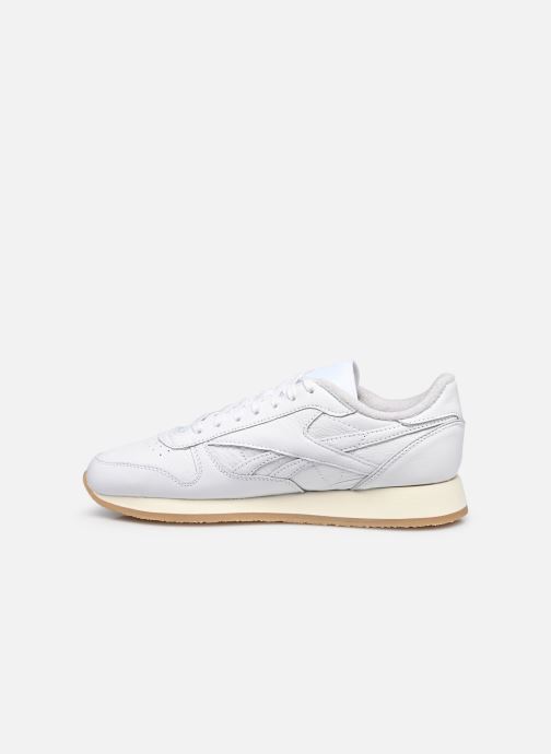 Baskets Reebok Classic Leather 1983 Vintage Crepe Blanc vue face