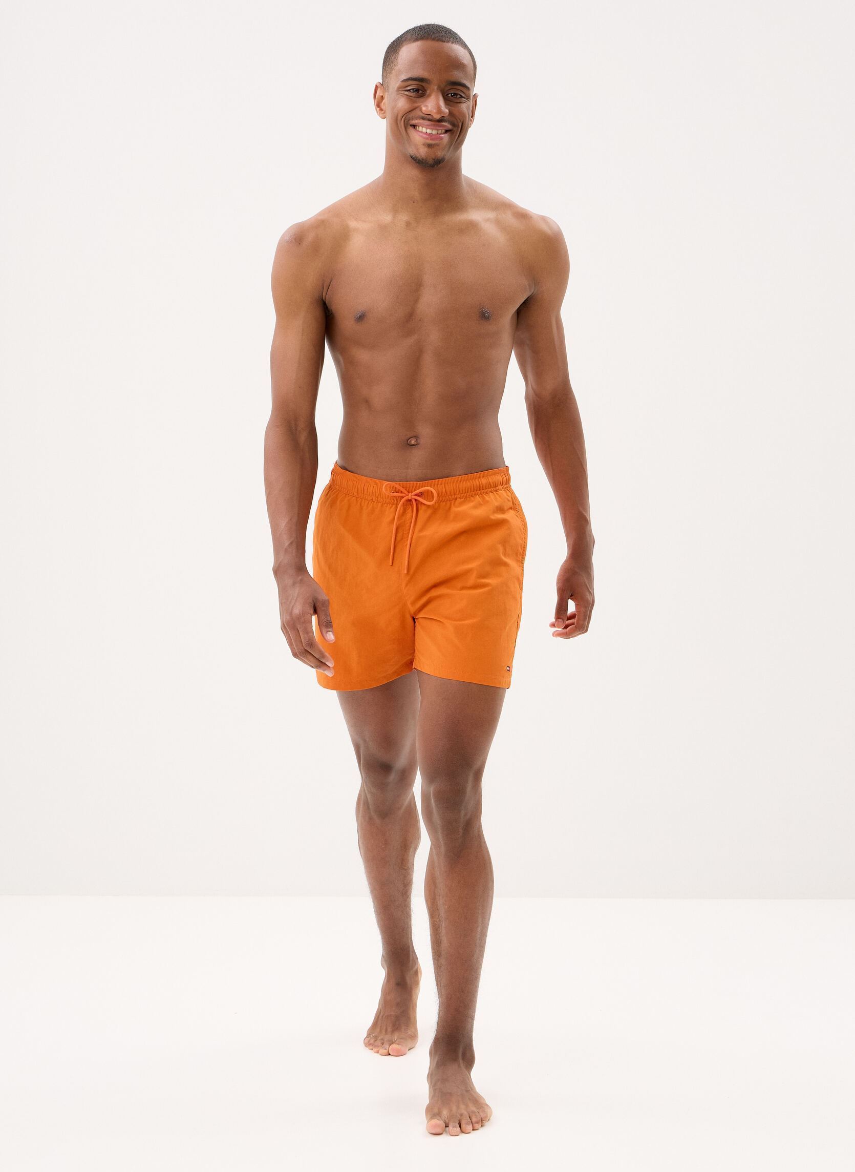Zwemshorts Medium Drawstring UM0UM03477 heren oranje Tommy Hilfiger Zwemshorts Medium Drawstring UM0UM03477 heren oranje BONFIRE ORANGE