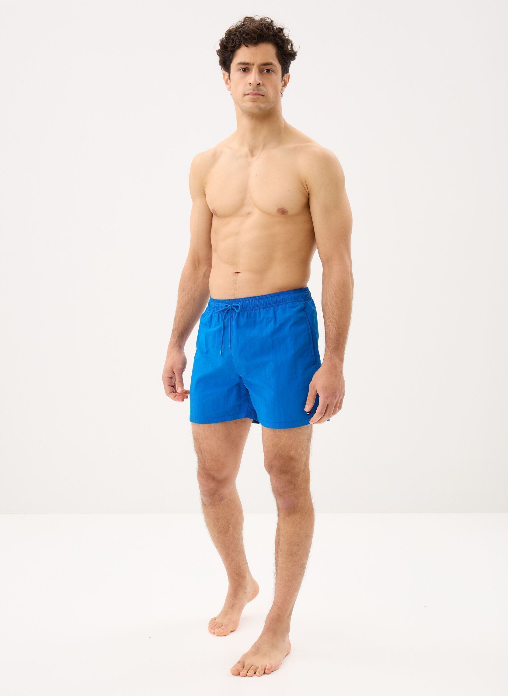 Zwemshorts Medium Drawstring UM0UM03477 heren blauw Tommy Hilfiger Zwemshorts Medium Drawstring UM0UM03477 heren blauw REGAL BLUE