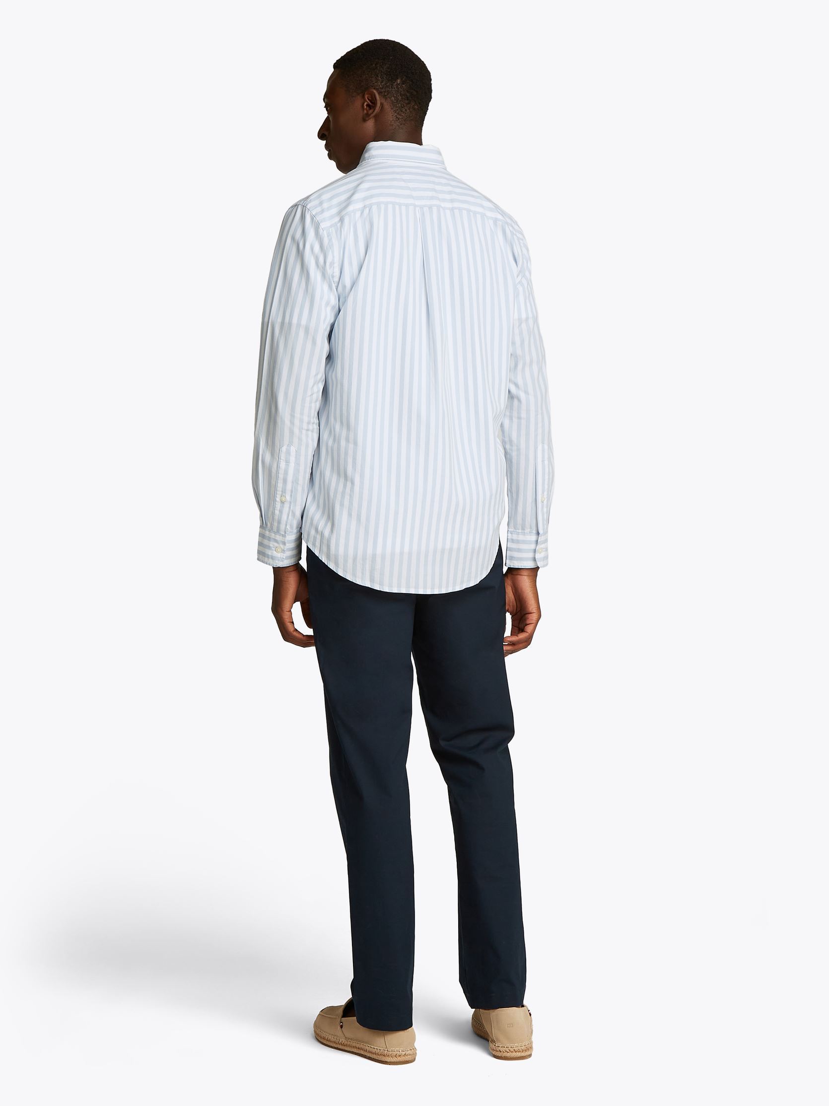 Hemden Flex Poplin Bold Str MW0MW39159 herren blau Tommy Hilfiger Hemden Flex Poplin Bold Str MW0MW39159 herren blau SWEET BLUE / OPTIC WHITE