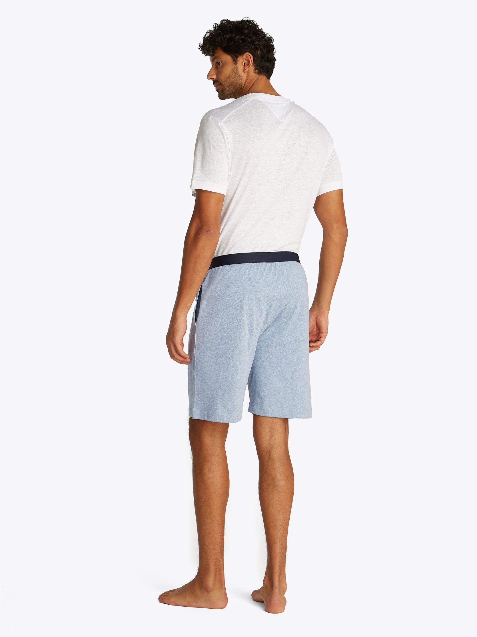 Shorts de sport Jersey Short UM0UM03578 homme bleu Tommy Hilfiger Shorts de sport Jersey Short UM0UM03578 homme bleu LIGHT BLUE HEATHER