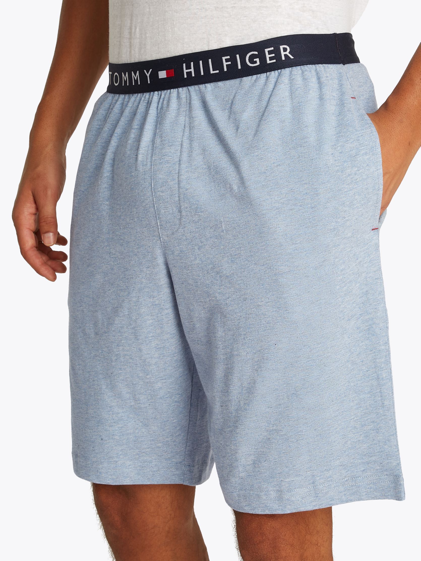 Shorts de sport Jersey Short UM0UM03578 homme bleu Tommy Hilfiger Shorts de sport Jersey Short UM0UM03578 homme bleu LIGHT BLUE HEATHER