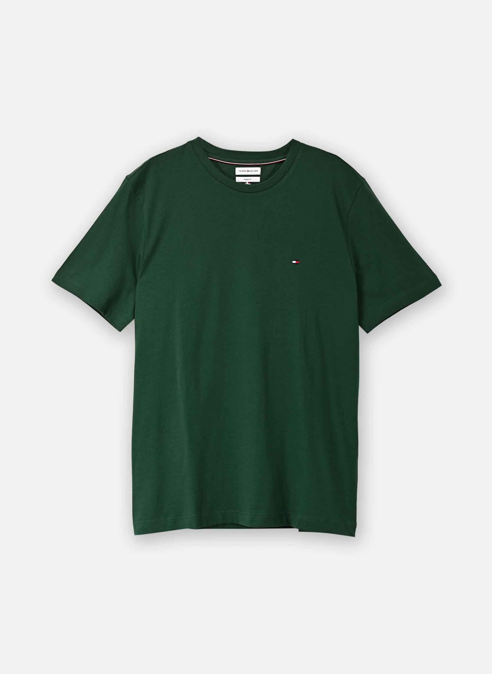 Tee-shirts manches courtes Ess Seasonal Reg Fit MW0MW39995 homme vert Tommy Hilfiger Tee-shirts manches courtes Ess Seasonal Reg Fit MW0MW39995 homme vert STREET GREEN