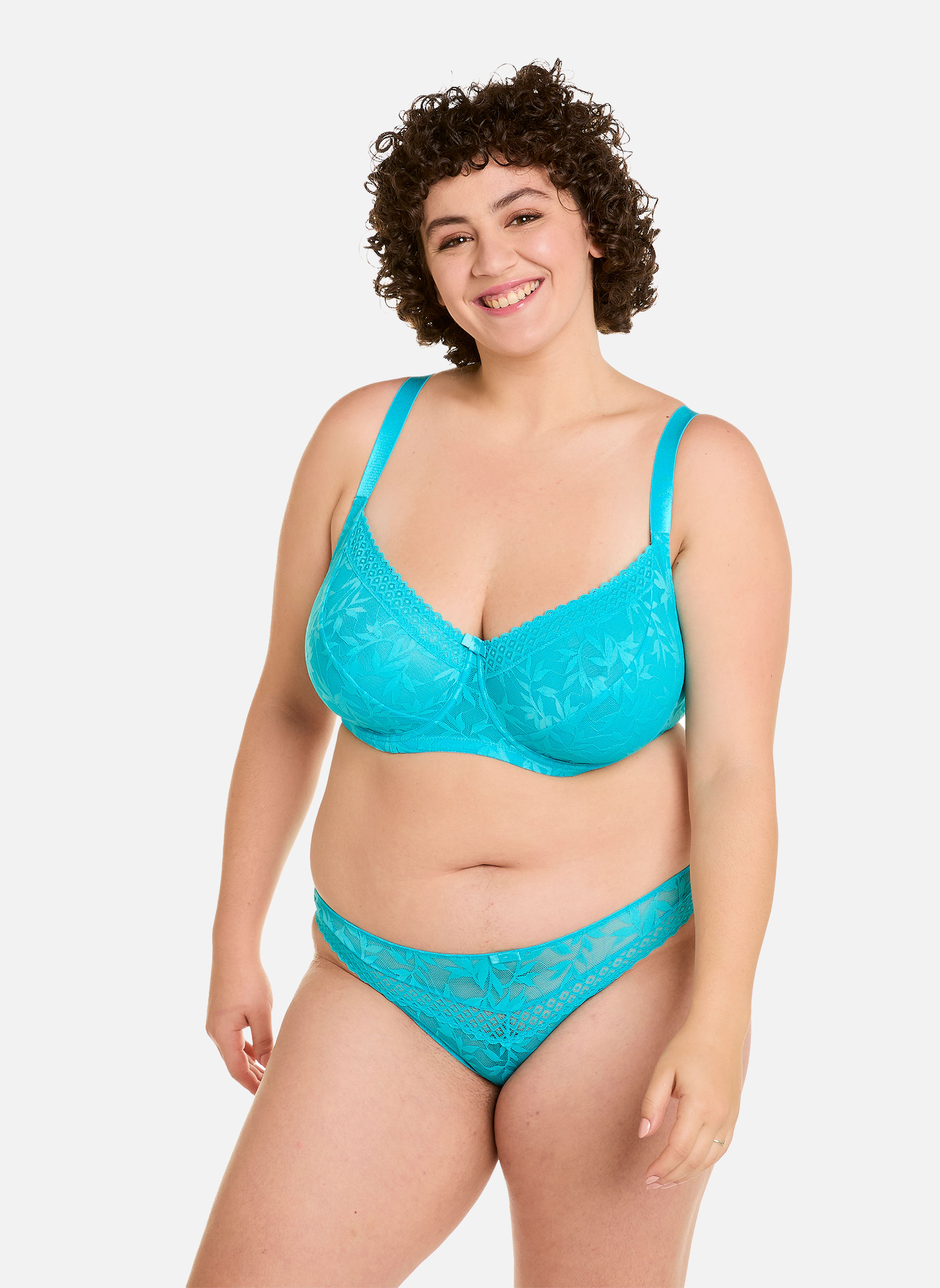 Brassières Soutien-gorge à armatures grand maintien turquoise Savane femme bleu Pomm'Poire Brassières Soutien-gorge à armatures grand maintien turquoise Savane femme bleu Bleu