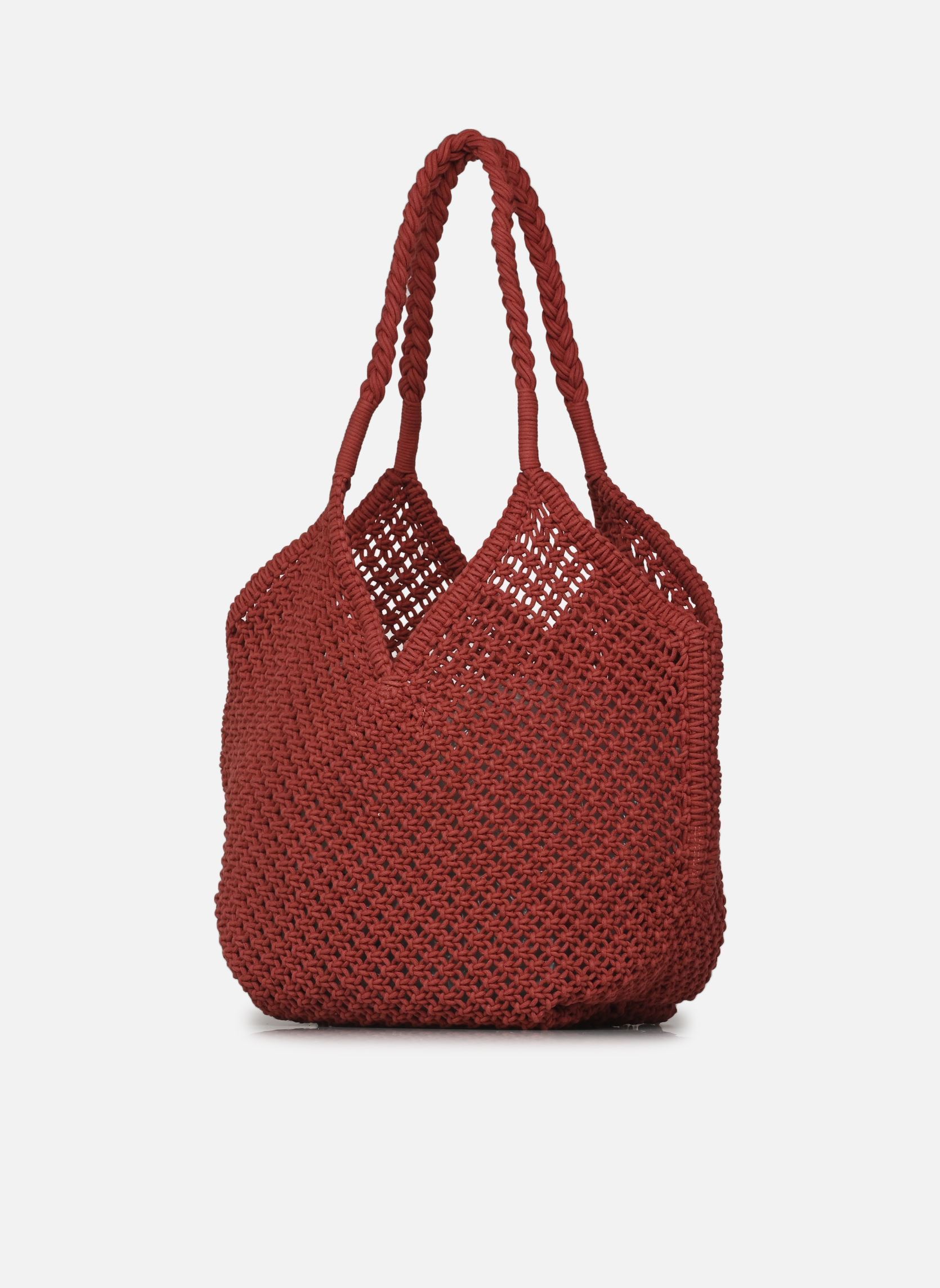 Manden Panier Trapeze en Jute dames rood Vanessa Bruno Manden Panier Trapeze en Jute dames rood TERRACOTA
