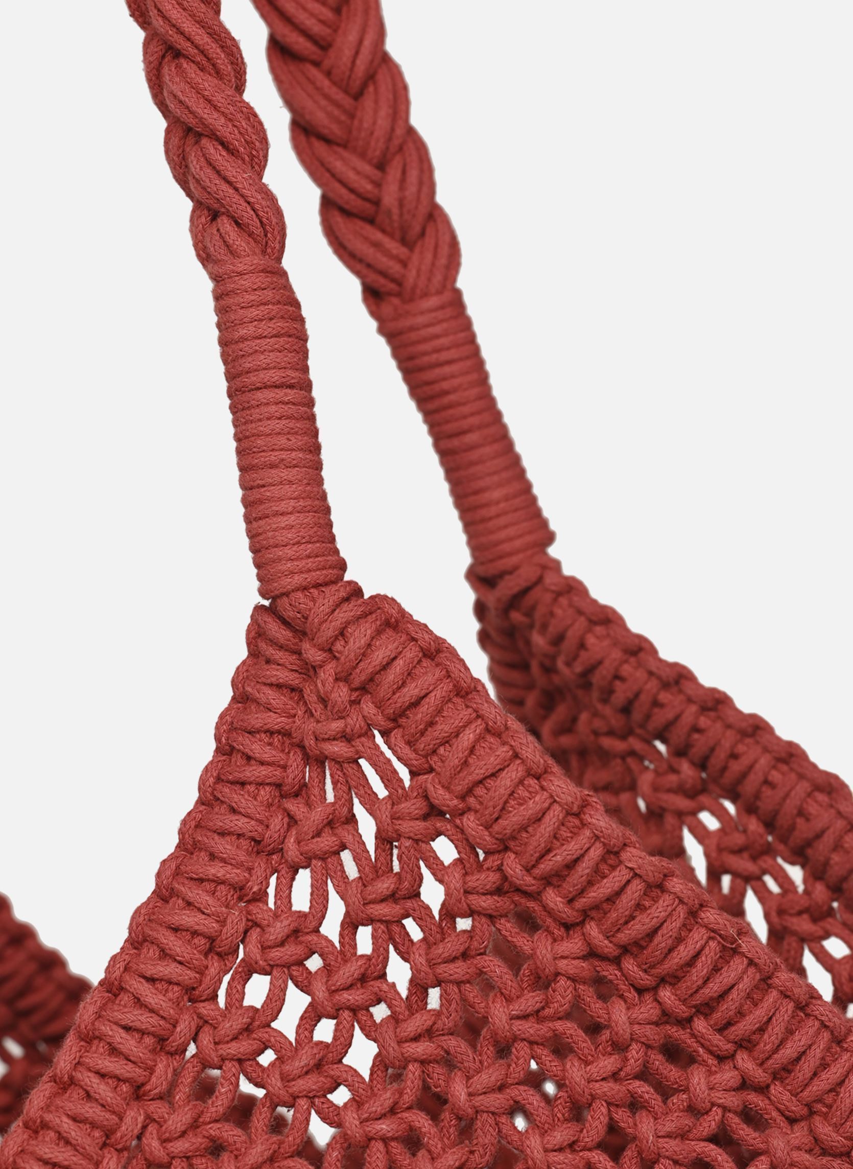 Manden Panier Trapeze en Jute dames rood Vanessa Bruno Manden Panier Trapeze en Jute dames rood TERRACOTA