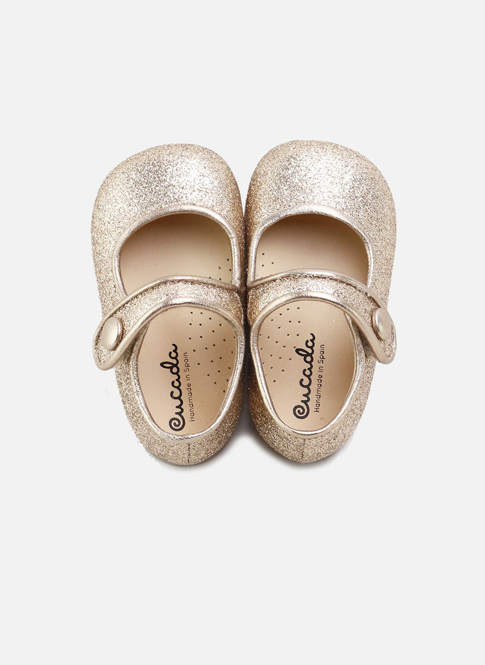 Ballerines Mary Jane 12036AK-STAR-SALOBREÑA fille or et bronze Eli 1957 Ballerines Mary Jane 12036AK-STAR-SALOBREÑA fille or et bronze Or