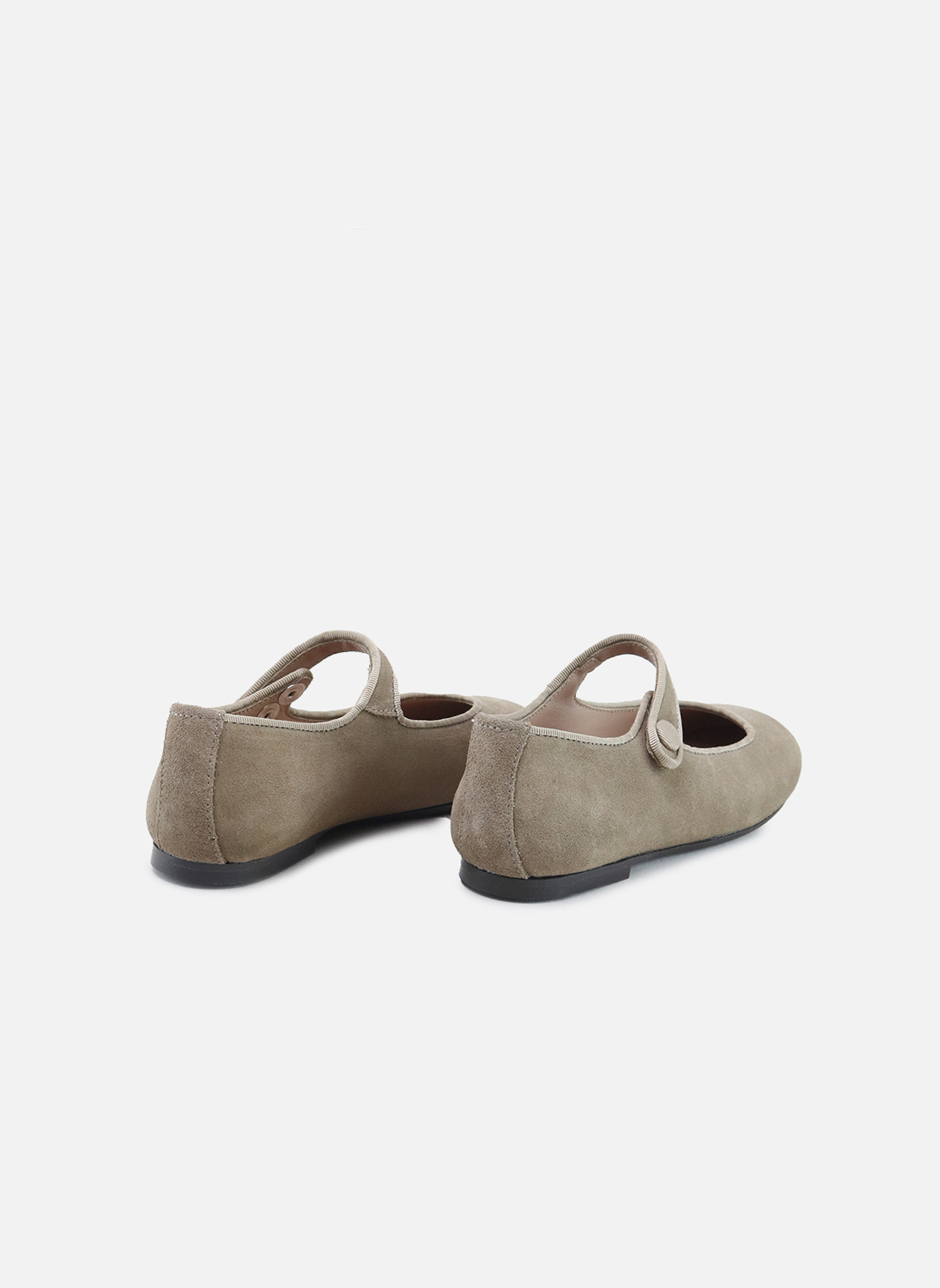 Ballerines Mary Jane 6315-VELOUR-ALPACA marron Eli 1957 Ballerines Mary Jane 6315-VELOUR-ALPACA marron Marron