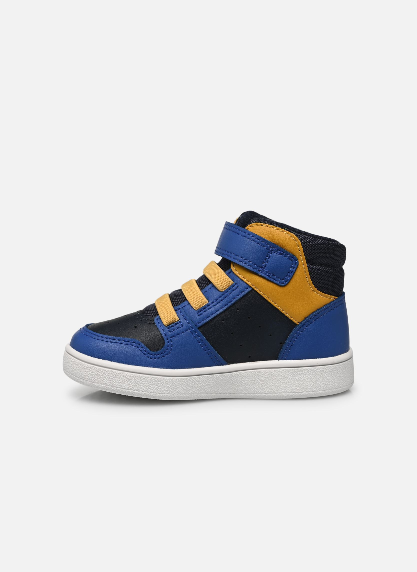 Baskets hautes B Eclyper Boy C garçon bleu Geox Baskets hautes B Eclyper Boy C garçon bleu Bleu Royal/Bleu Mar