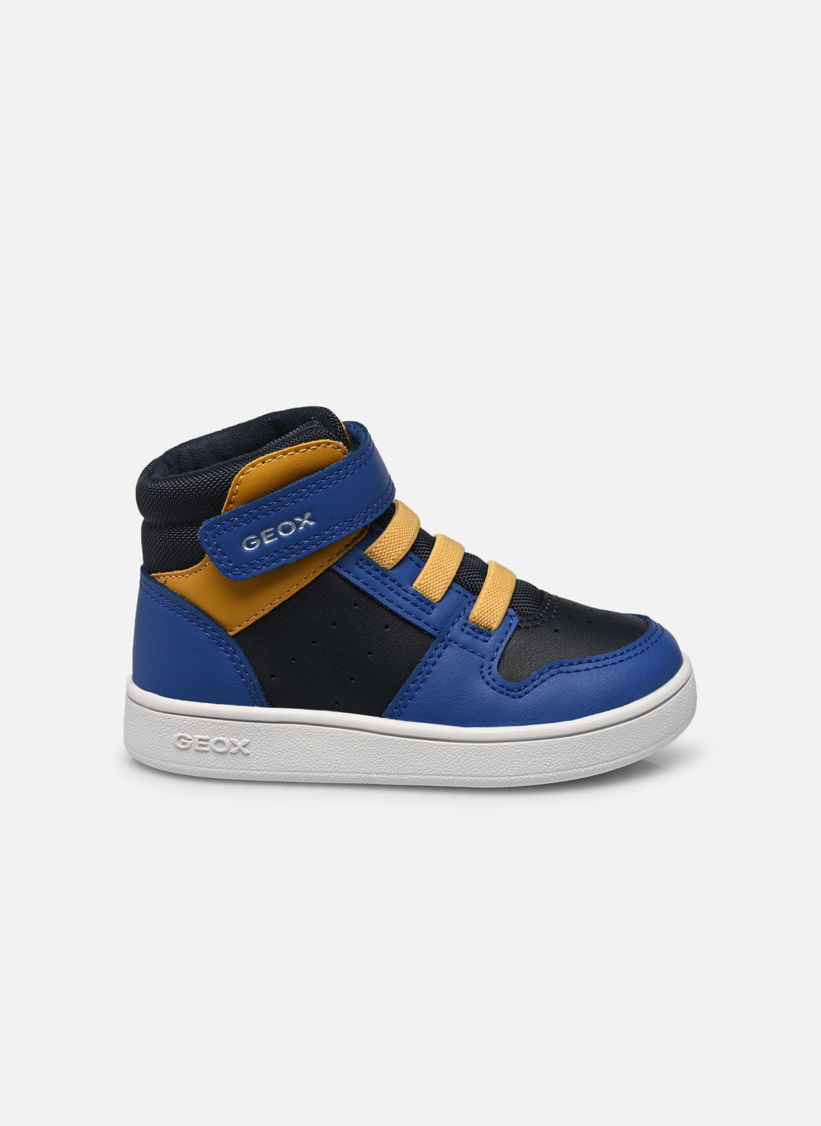 Baskets hautes B Eclyper Boy C garçon bleu Geox Baskets hautes B Eclyper Boy C garçon bleu Bleu Royal/Bleu Mar
