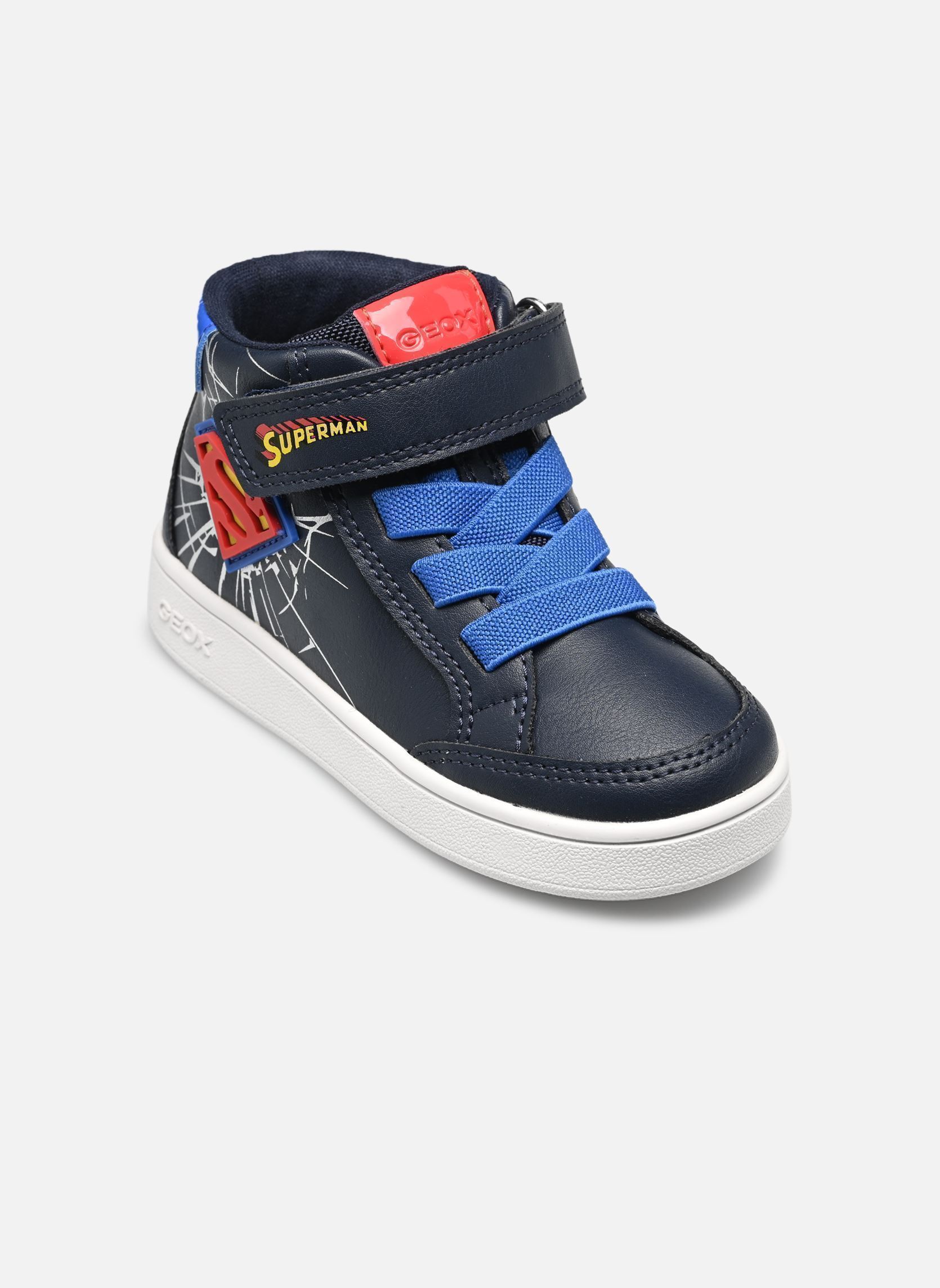 Knöchelhohe Sneaker B Eclyper Boy C blau Geox Knöchelhohe Sneaker B Eclyper Boy C blau Bleu Marine/Bleu Ryl
