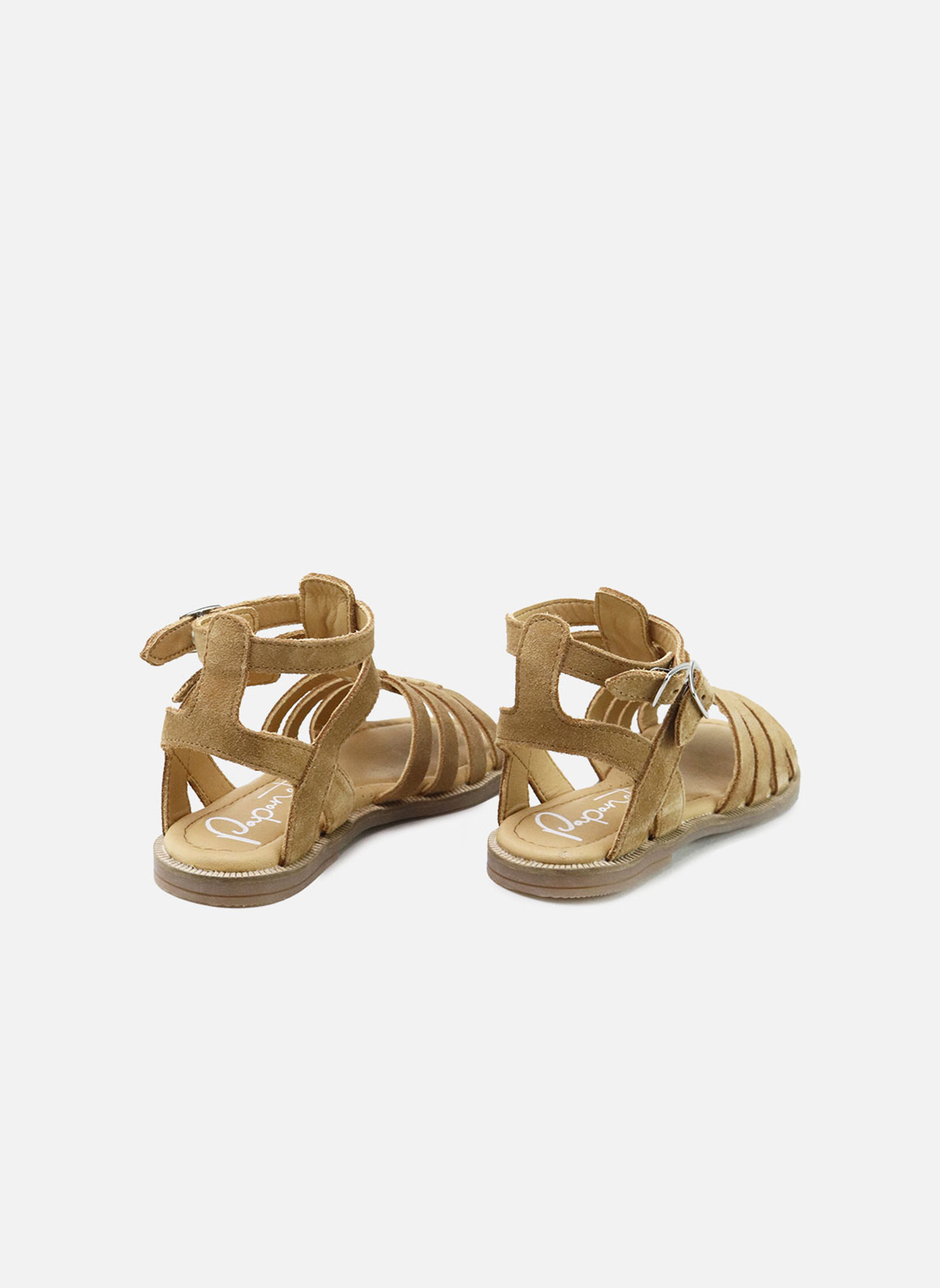 Sandales Sandales 63006AJ-VELOUR-CUERO Camel femme marron Eli 1957 Sandales Sandales 63006AJ-VELOUR-CUERO Camel femme marron Camel