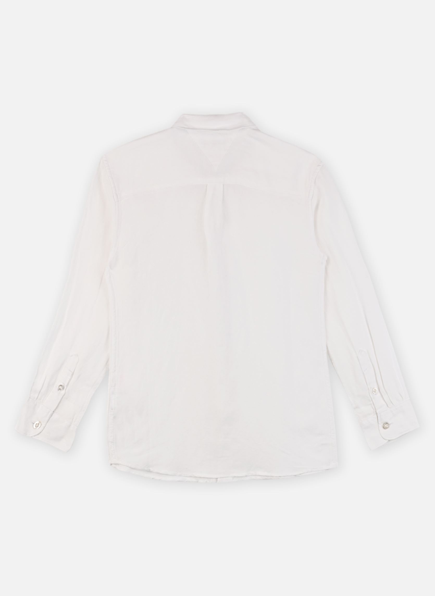 Chemises manches longues Linen Blend Relaxed KB0KB09550 garçon blanc Tommy Hilfiger Chemises manches longues Linen Blend Relaxed KB0KB09550 garçon blanc WHITE