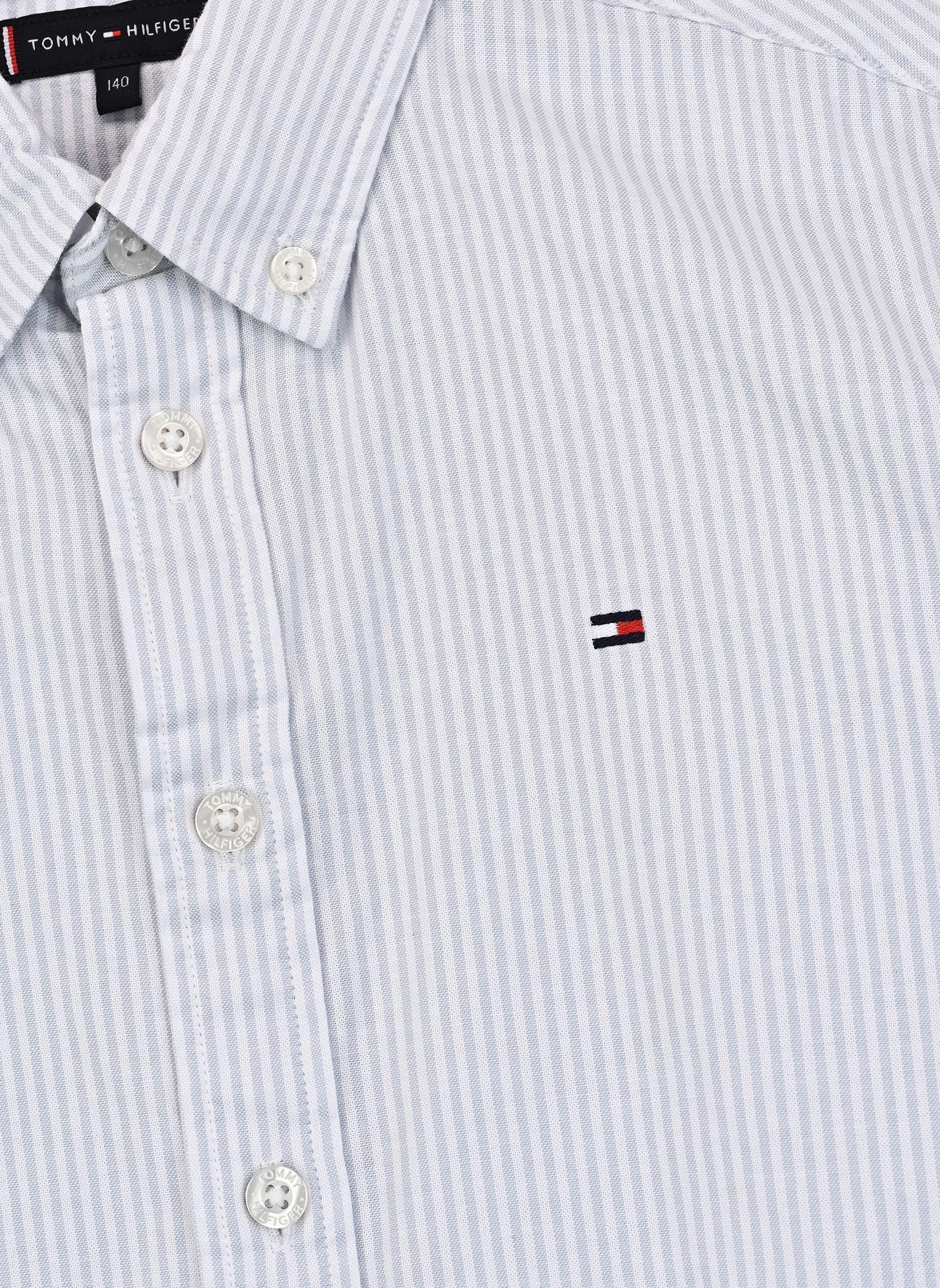Lange mouw overhemden Flex Ithaca Shirt Ls KB0KB09605 jongens blauw Tommy Hilfiger Lange mouw overhemden Flex Ithaca Shirt Ls KB0KB09605 jongens blauw BREEZY BLUE STRIPE