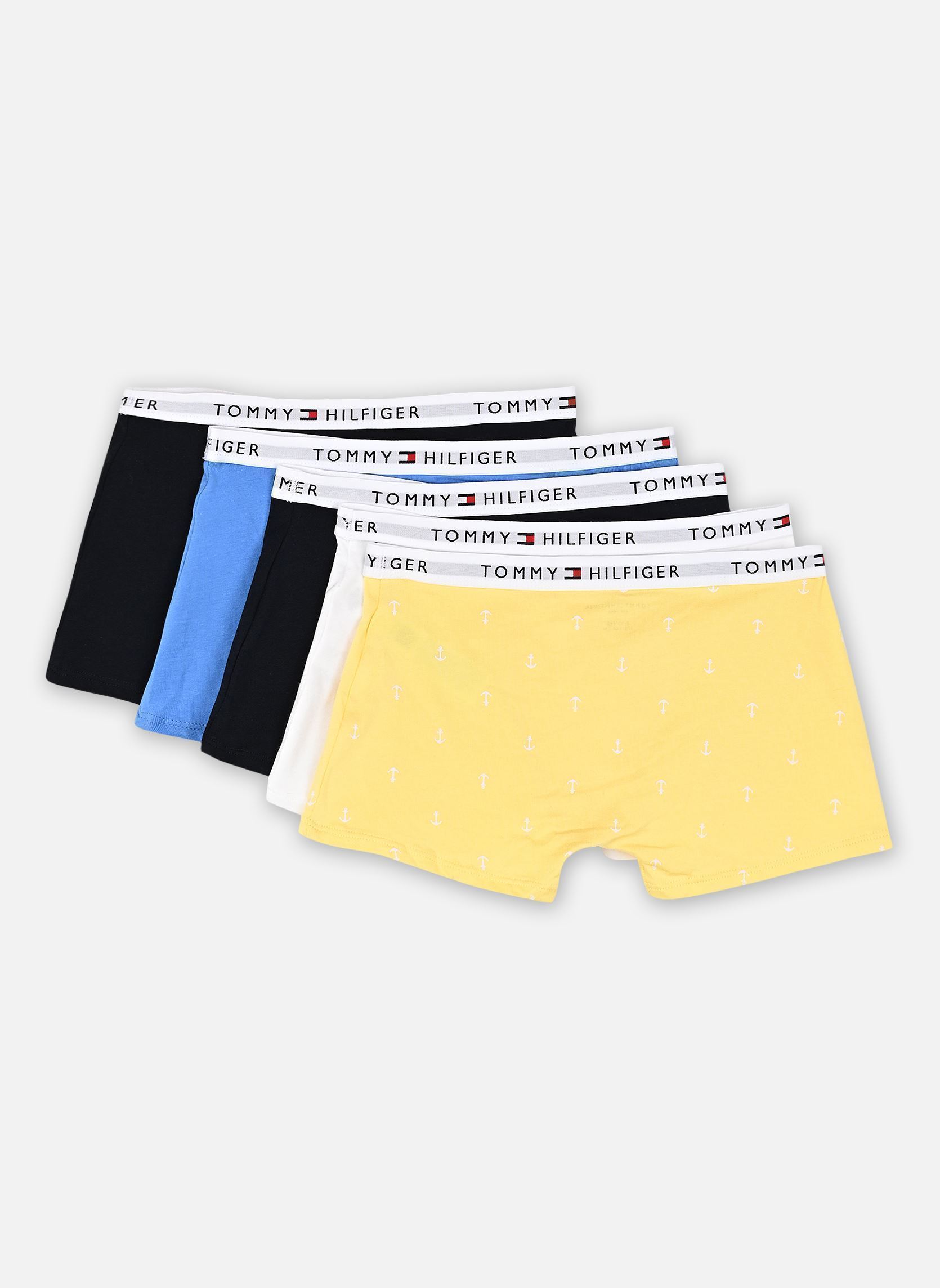 Lots sous-vêtements 5 Pk Trunk UB0UB00582 garçon multicolore Tommy Hilfiger Lots sous-vêtements 5 Pk Trunk UB0UB00582 garçon multicolore DES SKY/WHITE/BLUE SPELL/CITRO