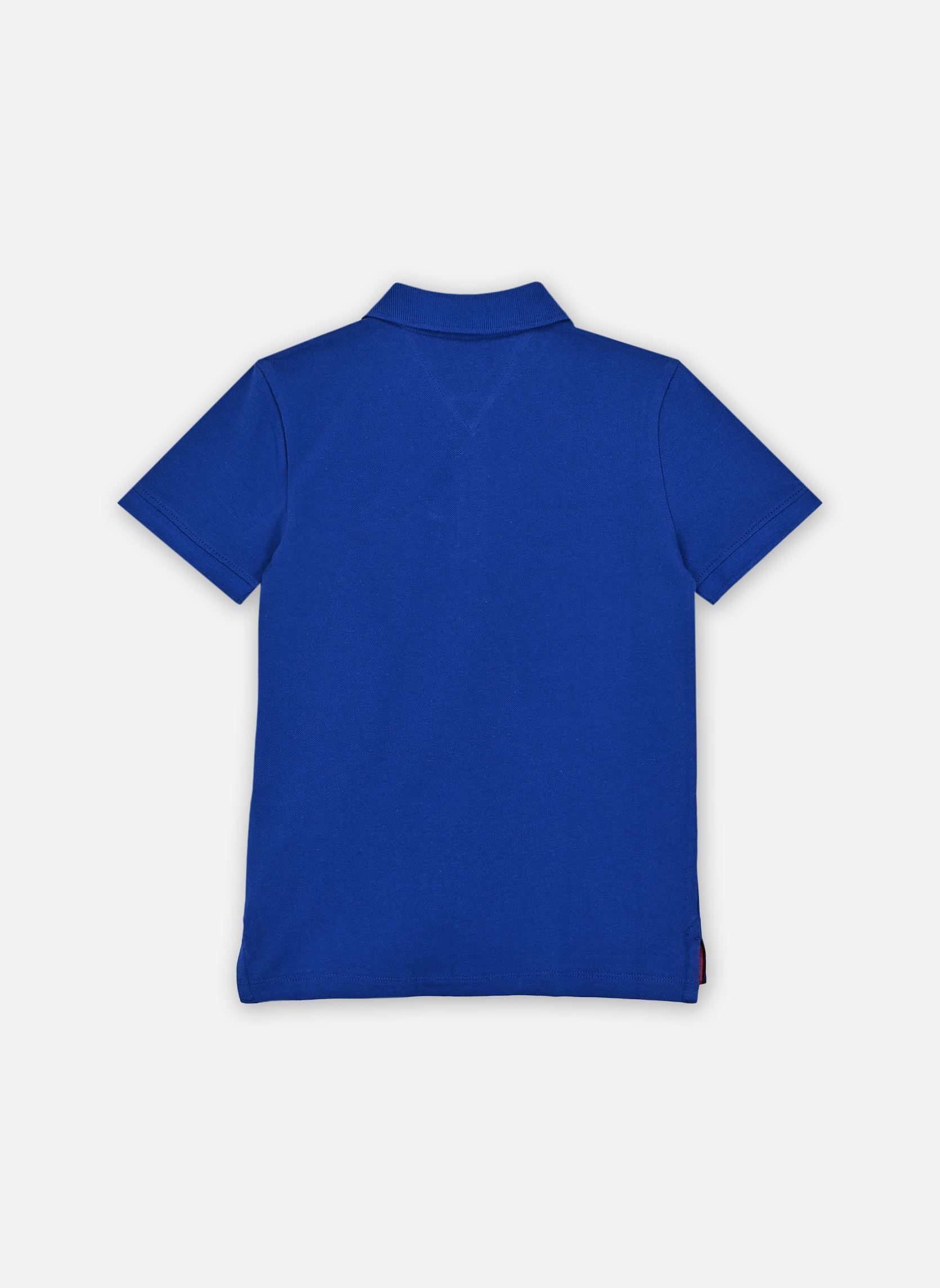 Polos Flag Polo S/S garçon bleu Tommy Hilfiger Polos Flag Polo S/S garçon bleu WEDGE BLUE