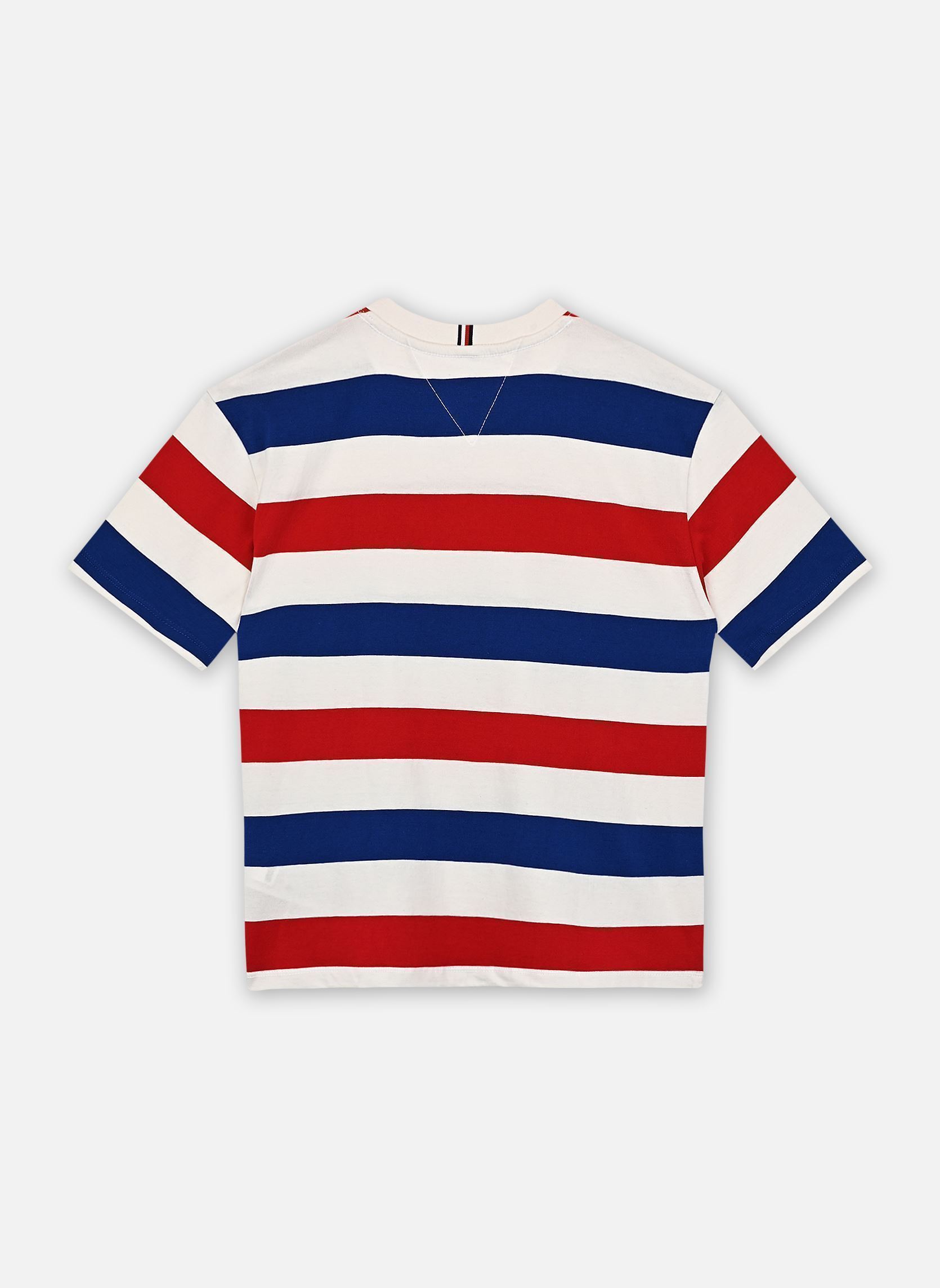 Tee-shirts manches courtes Essential Archive Fi KB0KB09646 garçon rouge Tommy Hilfiger Tee-shirts manches courtes Essential Archive Fi KB0KB09646 garçon rouge RED BLUE WHITE STRIPE