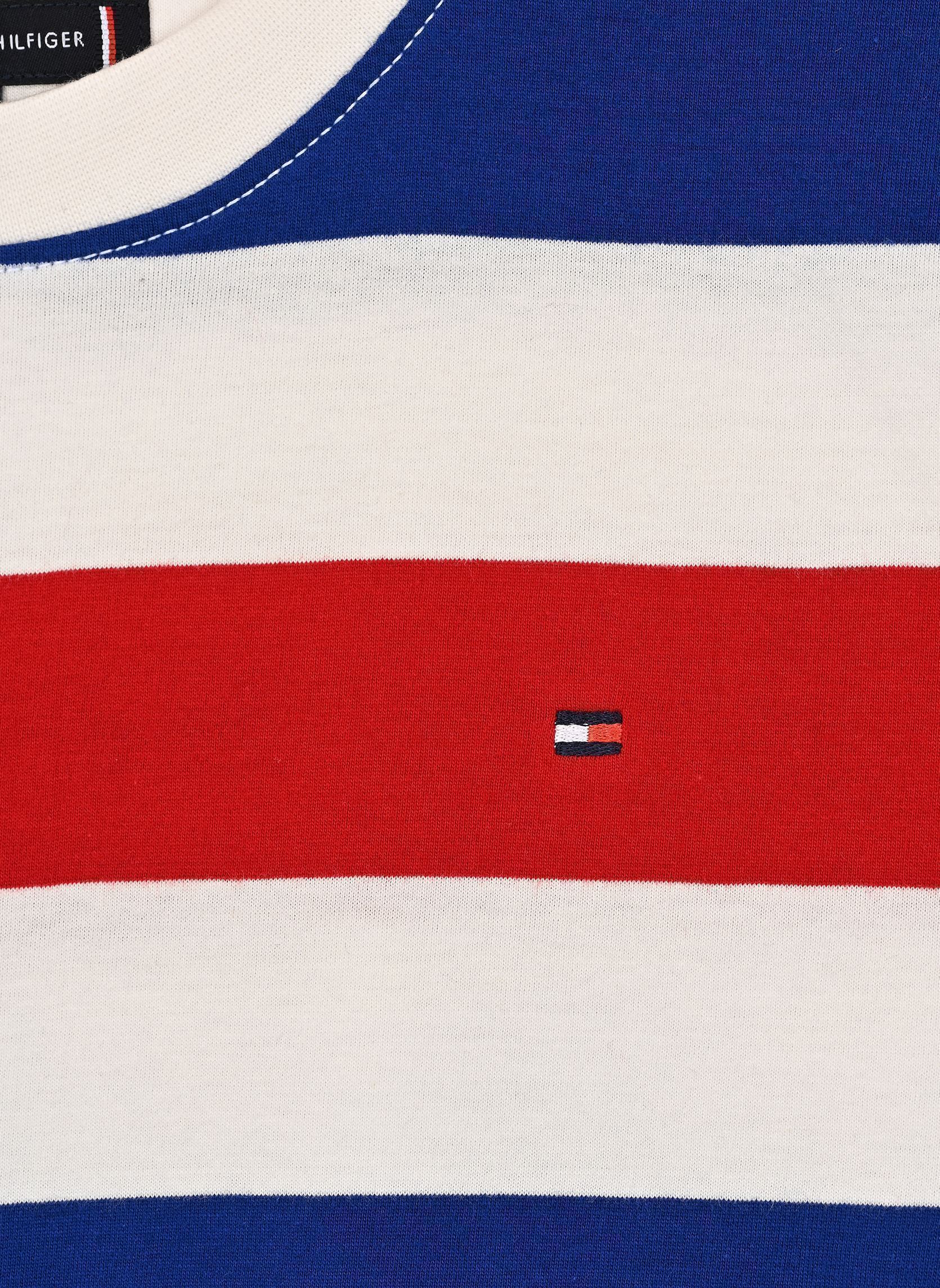 Tee-shirts manches courtes Essential Archive Fi KB0KB09646 garçon rouge Tommy Hilfiger Tee-shirts manches courtes Essential Archive Fi KB0KB09646 garçon rouge RED BLUE WHITE STRIPE