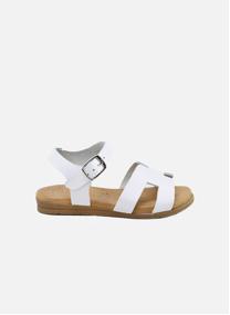 Sandales Sandales AGA15110-VAQUETA-BLANCO Blanco femme blanc