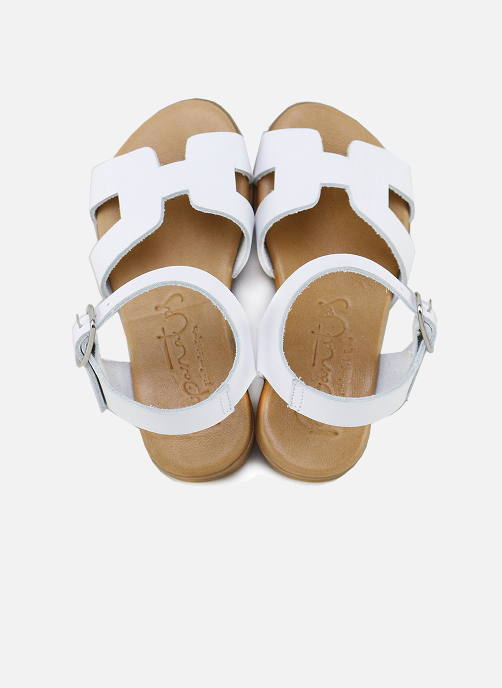 Sandales Sandales AGA15110-VAQUETA-BLANCO Blanco femme blanc Eli 1957 Sandales Sandales AGA15110-VAQUETA-BLANCO Blanco femme blanc Blanc
