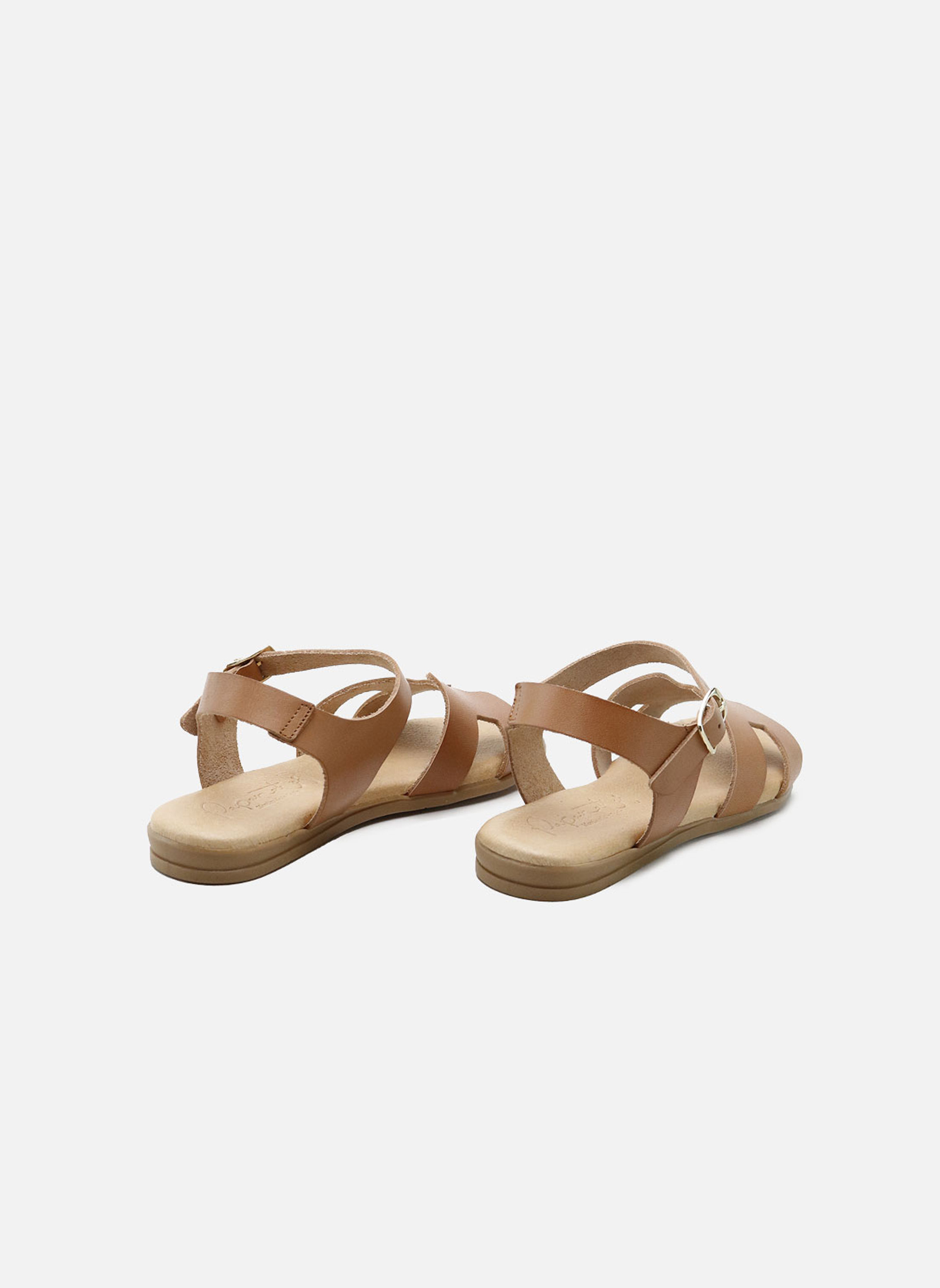 Sandales AGA15110-VAQUETA-CUERO femme marron Eli 1957 Sandales AGA15110-VAQUETA-CUERO femme marron Camel
