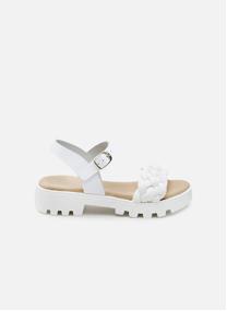 Sandales AGA15085-TRENZA-BLANCO femme blanc Eli 1957 Sandales AGA15085-TRENZA-BLANCO femme blanc Blanc
