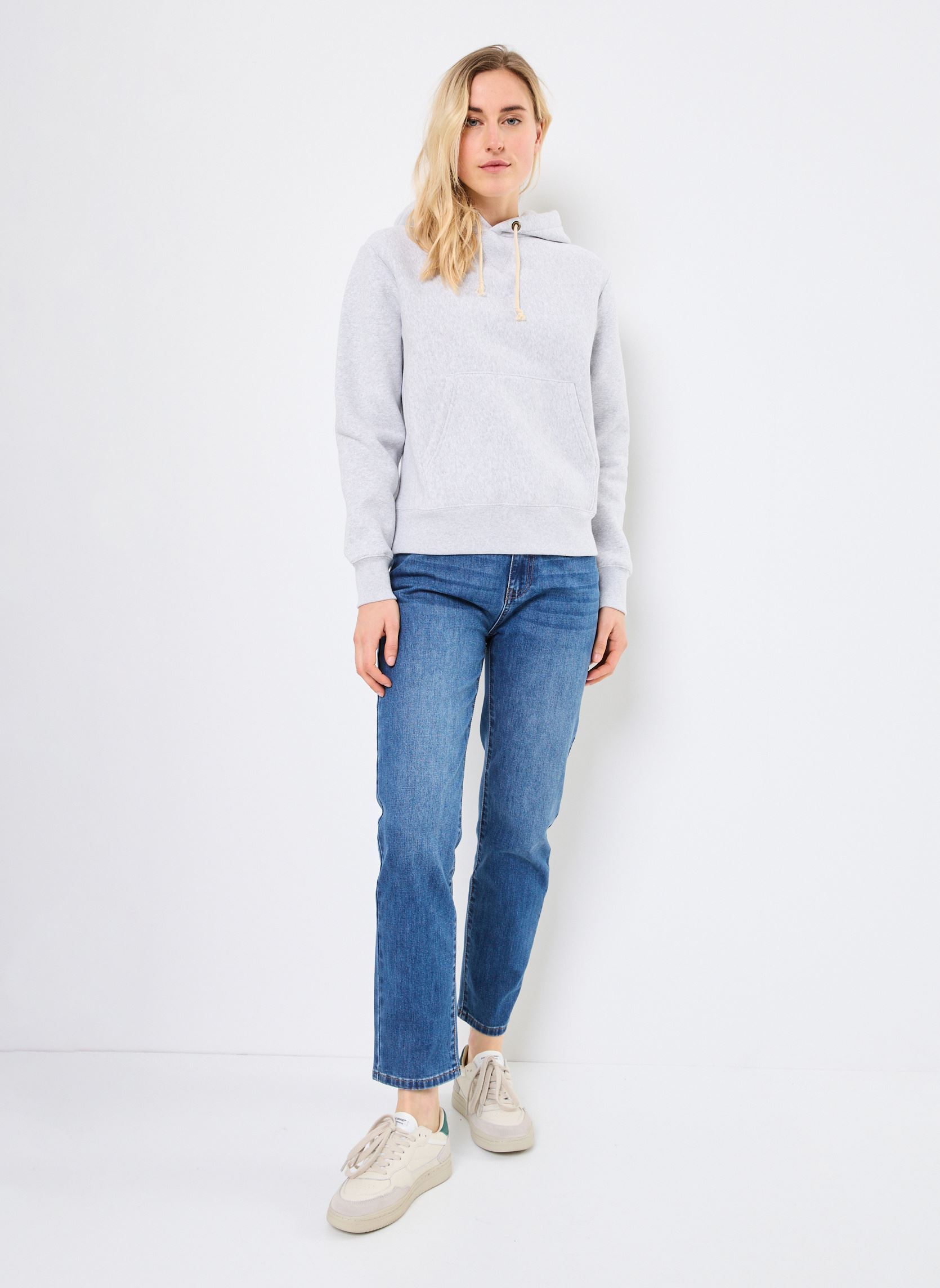 Kapuzenpullover 117869 damen grau Champion Kapuzenpullover 117869 damen grau EM004