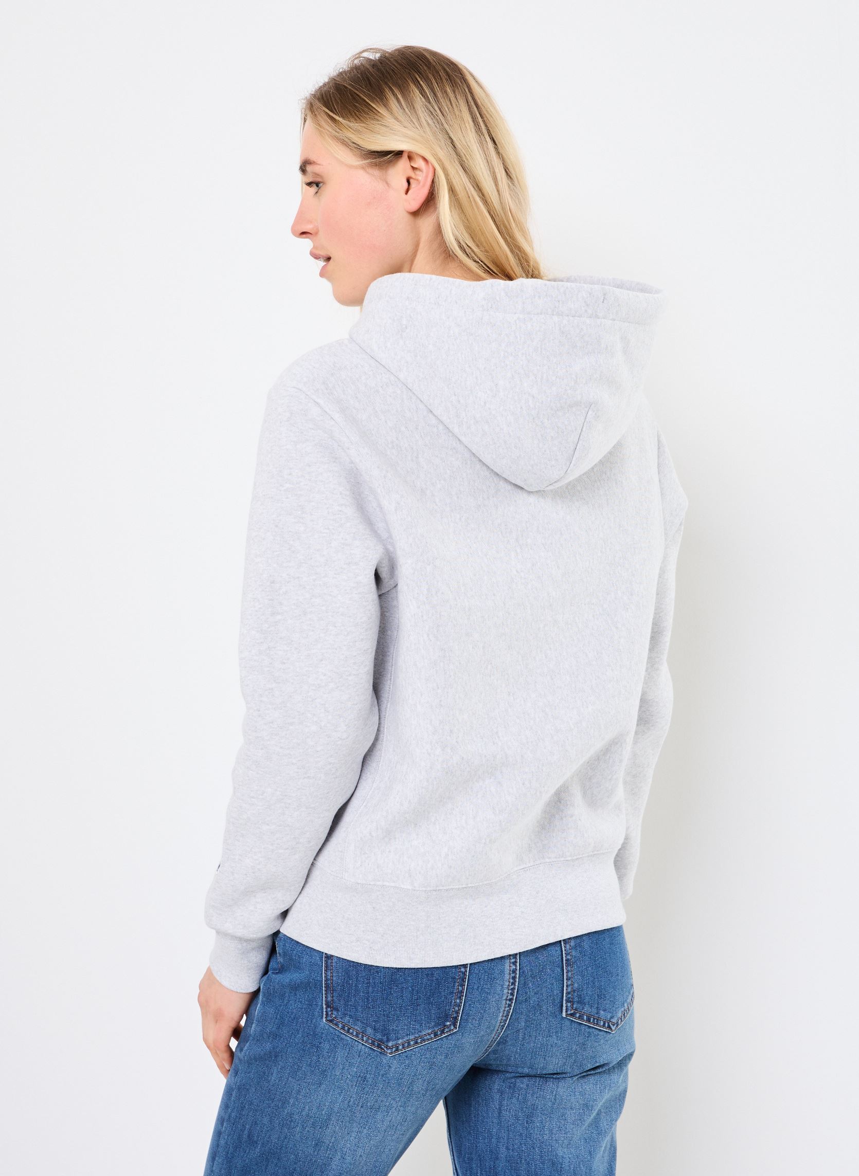 Kapuzenpullover 117869 damen grau Champion Kapuzenpullover 117869 damen grau EM004