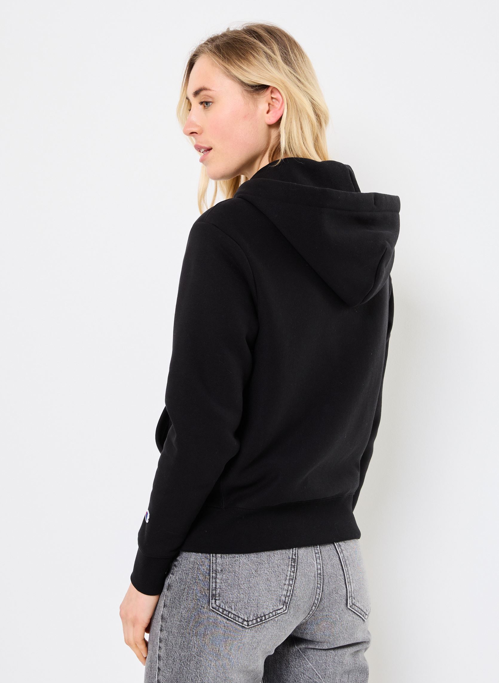 Sweats zippés 117870 femme noir Champion Sweats zippés 117870 femme noir KK001
