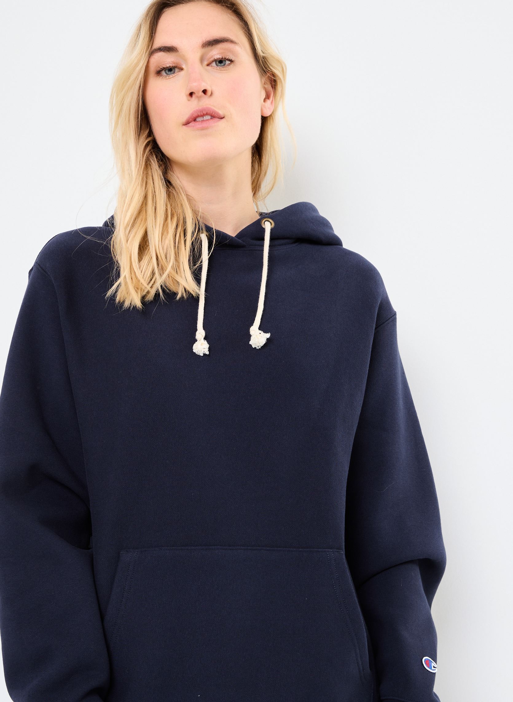 Kapuzenpullover 220705 damen blau Champion Kapuzenpullover 220705 damen blau BS501