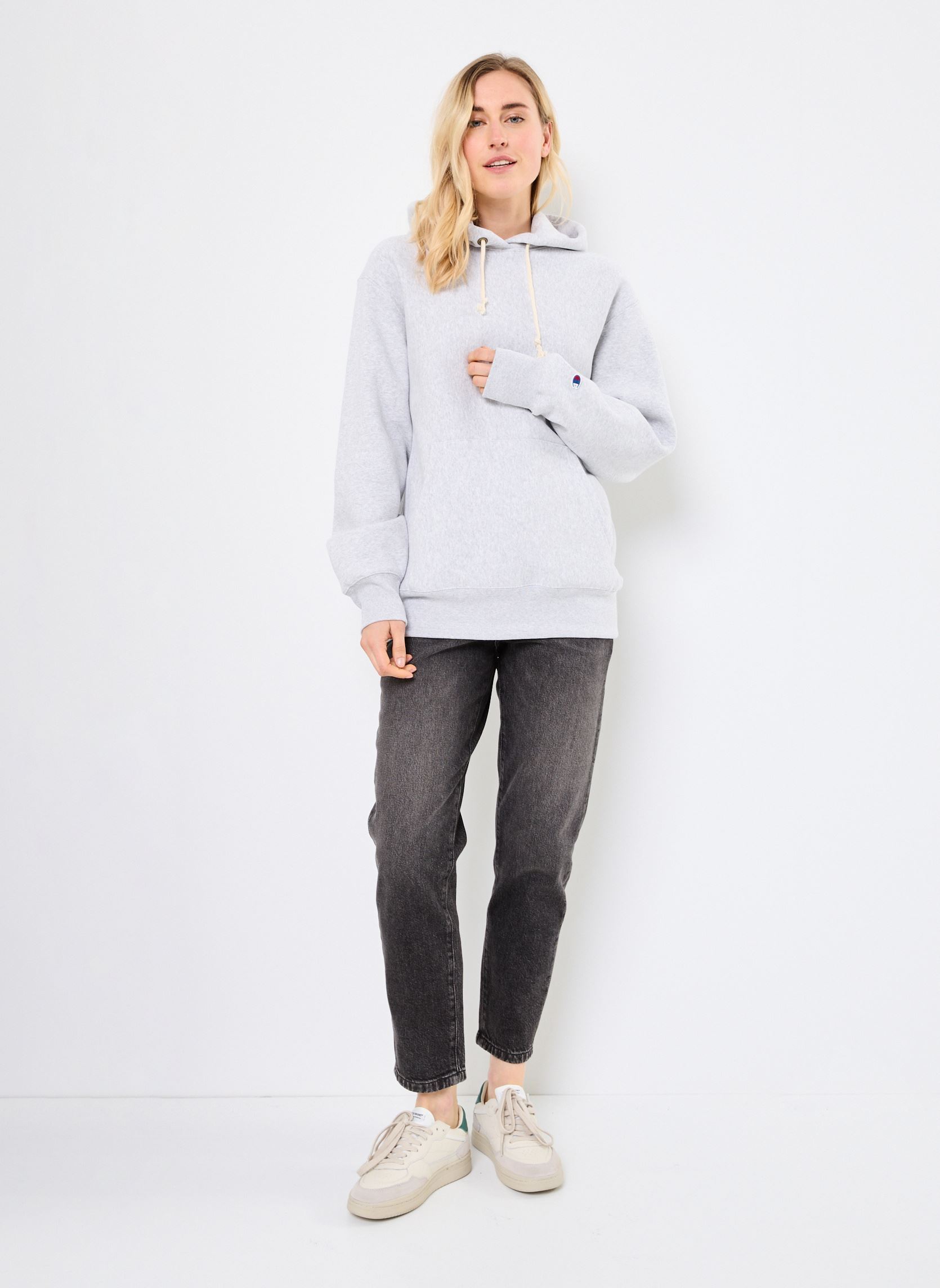 Hoodies 220705 dames grijs Champion Hoodies 220705 dames grijs EM004