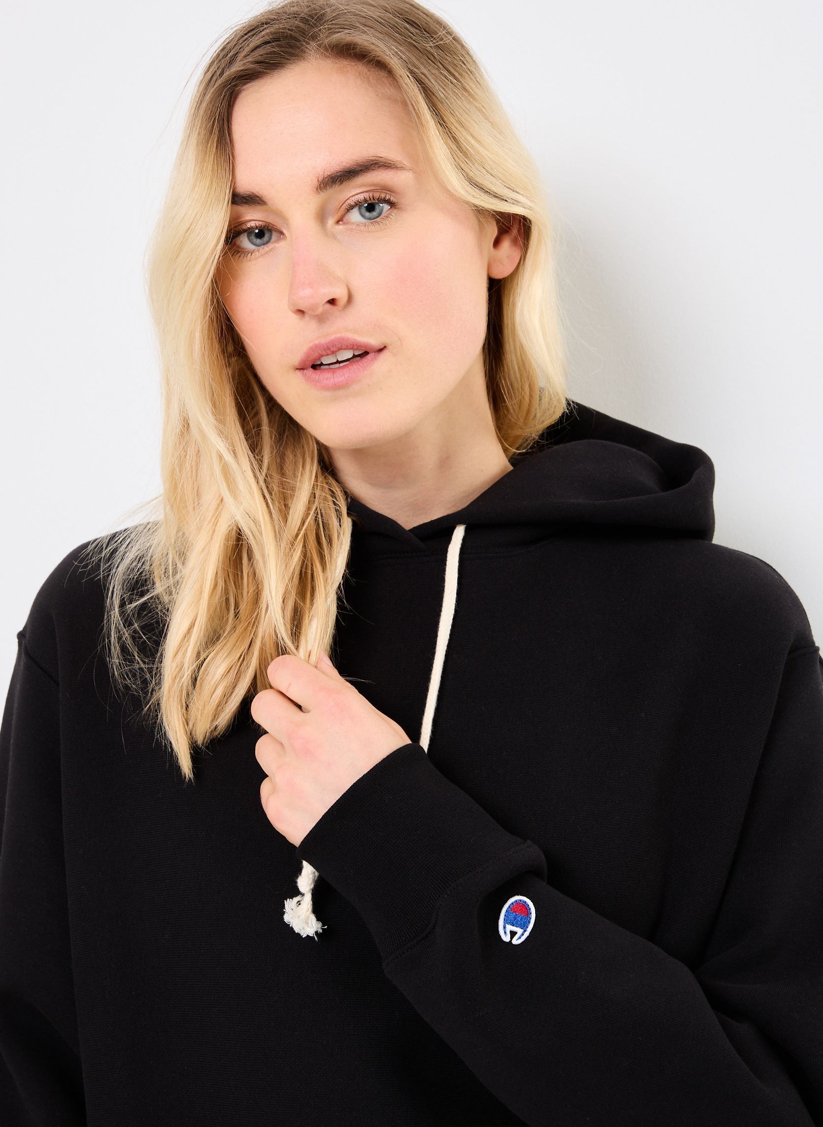 Hoodies 220705 dames zwart Champion Hoodies 220705 dames zwart KK001