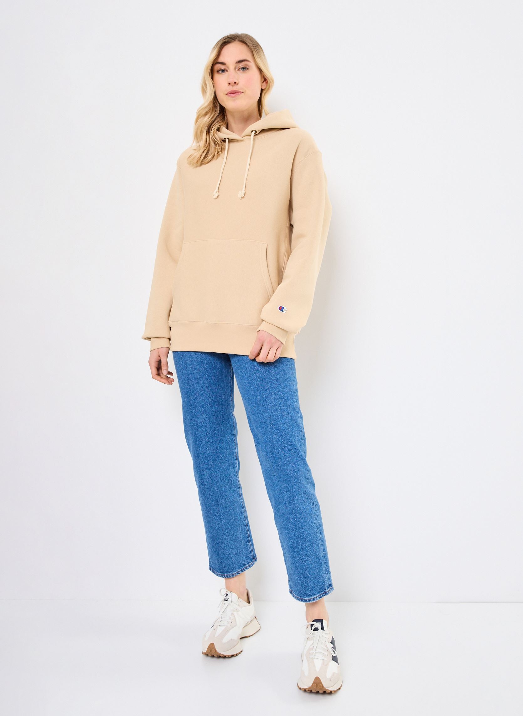 Hoodies 220705 dames beige Champion Hoodies 220705 dames beige MS091