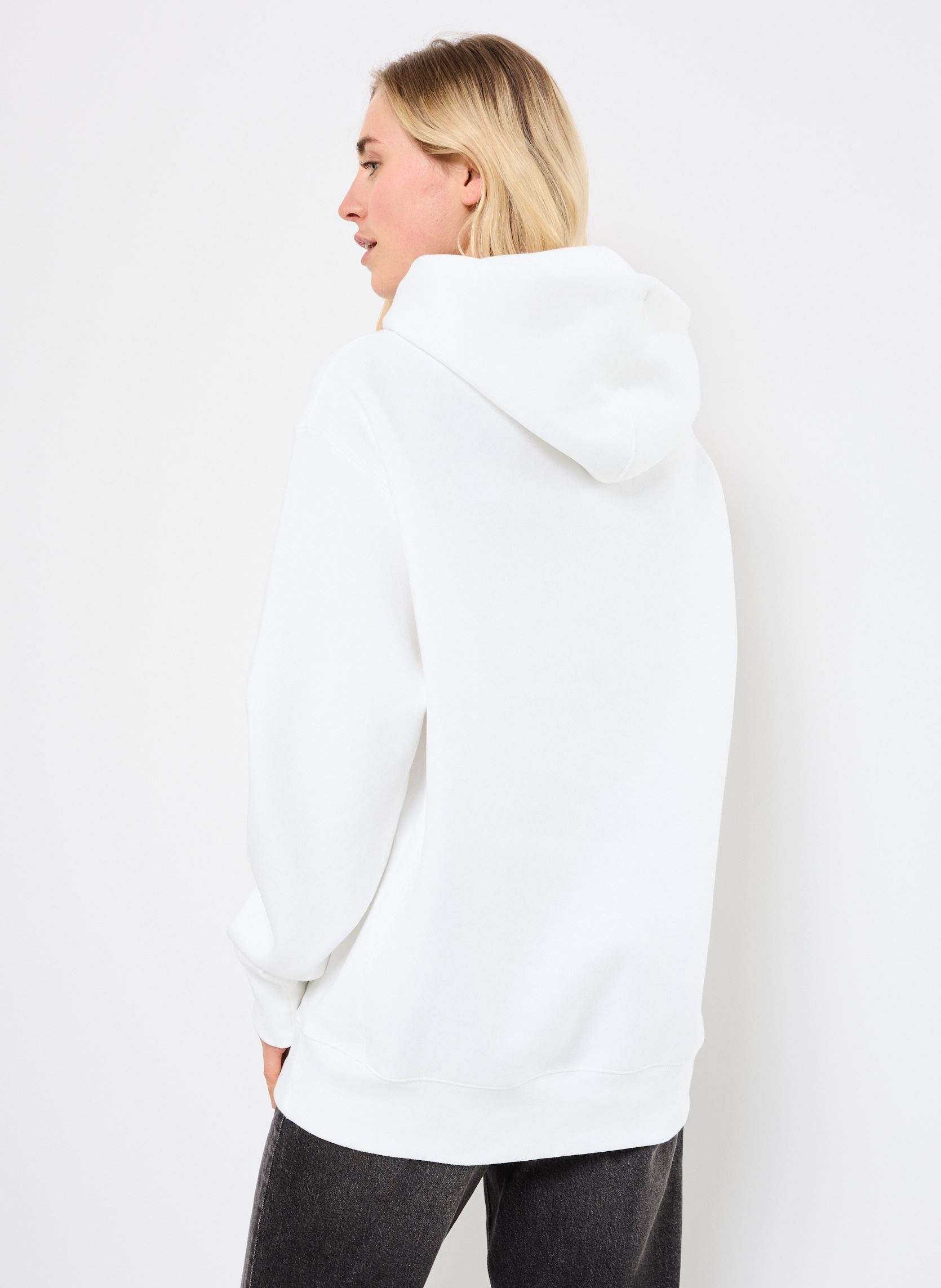 Kapuzenpullover 220705 damen weiß Champion Kapuzenpullover 220705 damen weiß WW001