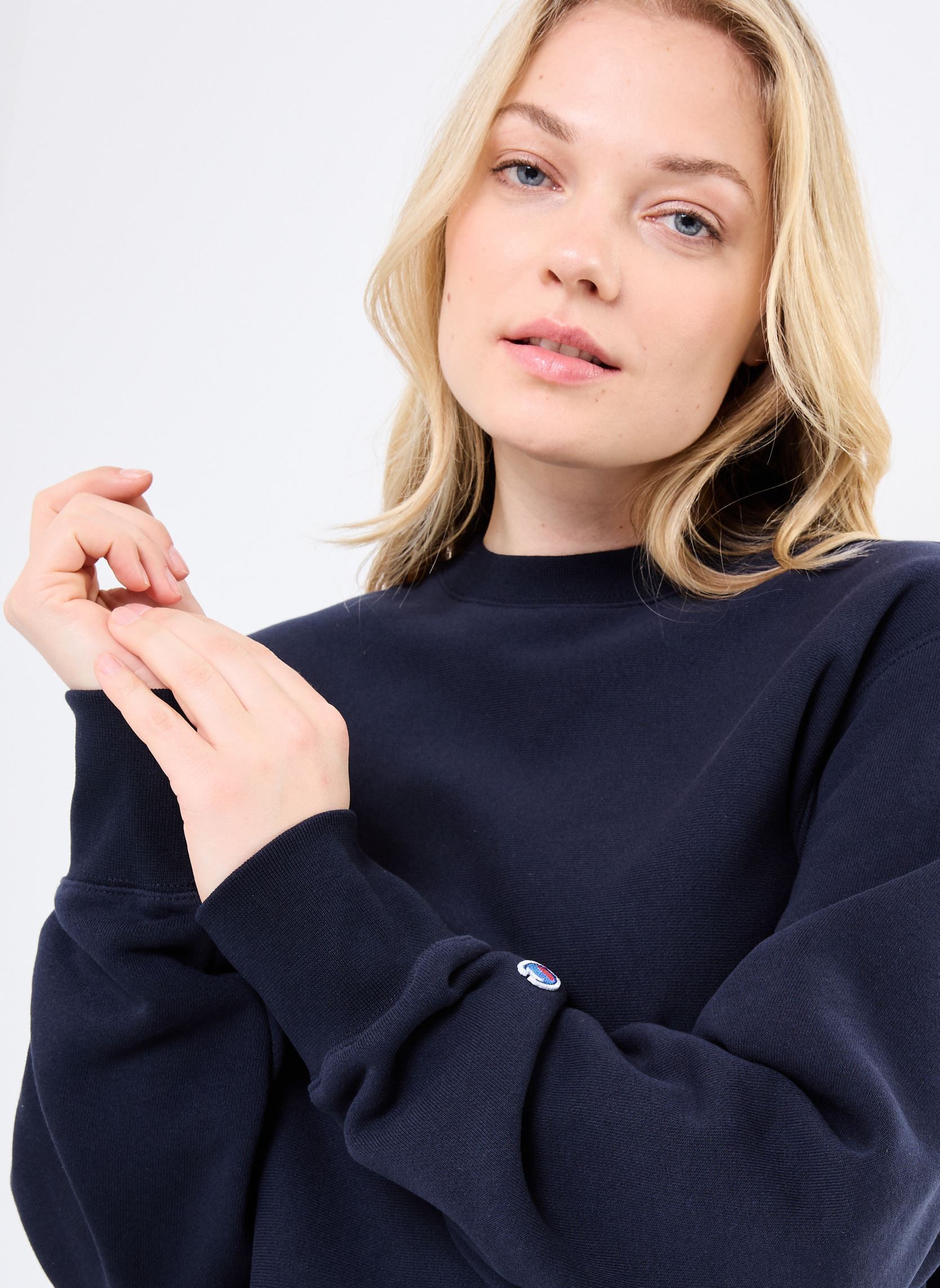 Sweater 220707 dames blauw Champion Sweater 220707 dames blauw BS501