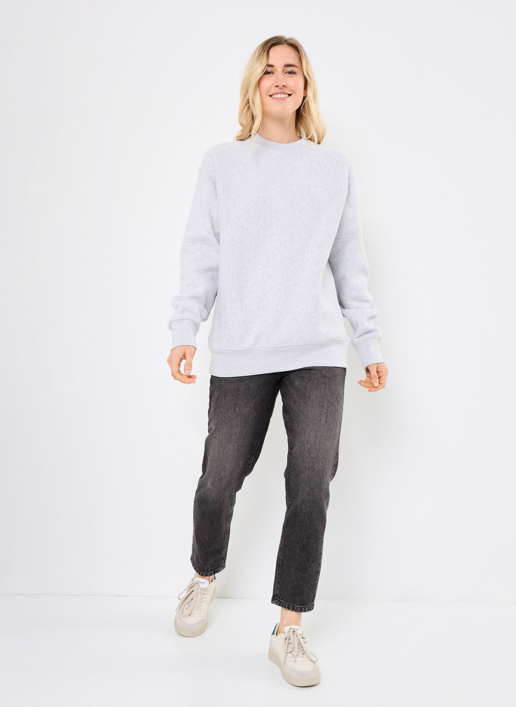 Sweater 220707 dames grijs Champion Sweater 220707 dames grijs EM004