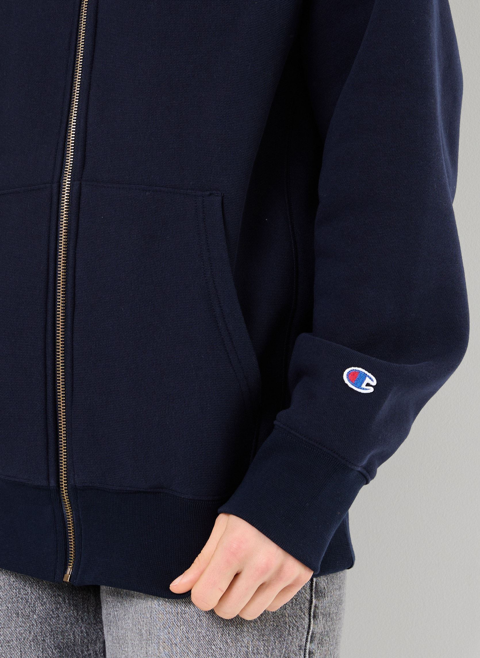 Sweaters met rits 221149 dames blauw Champion Sweaters met rits 221149 dames blauw BS501